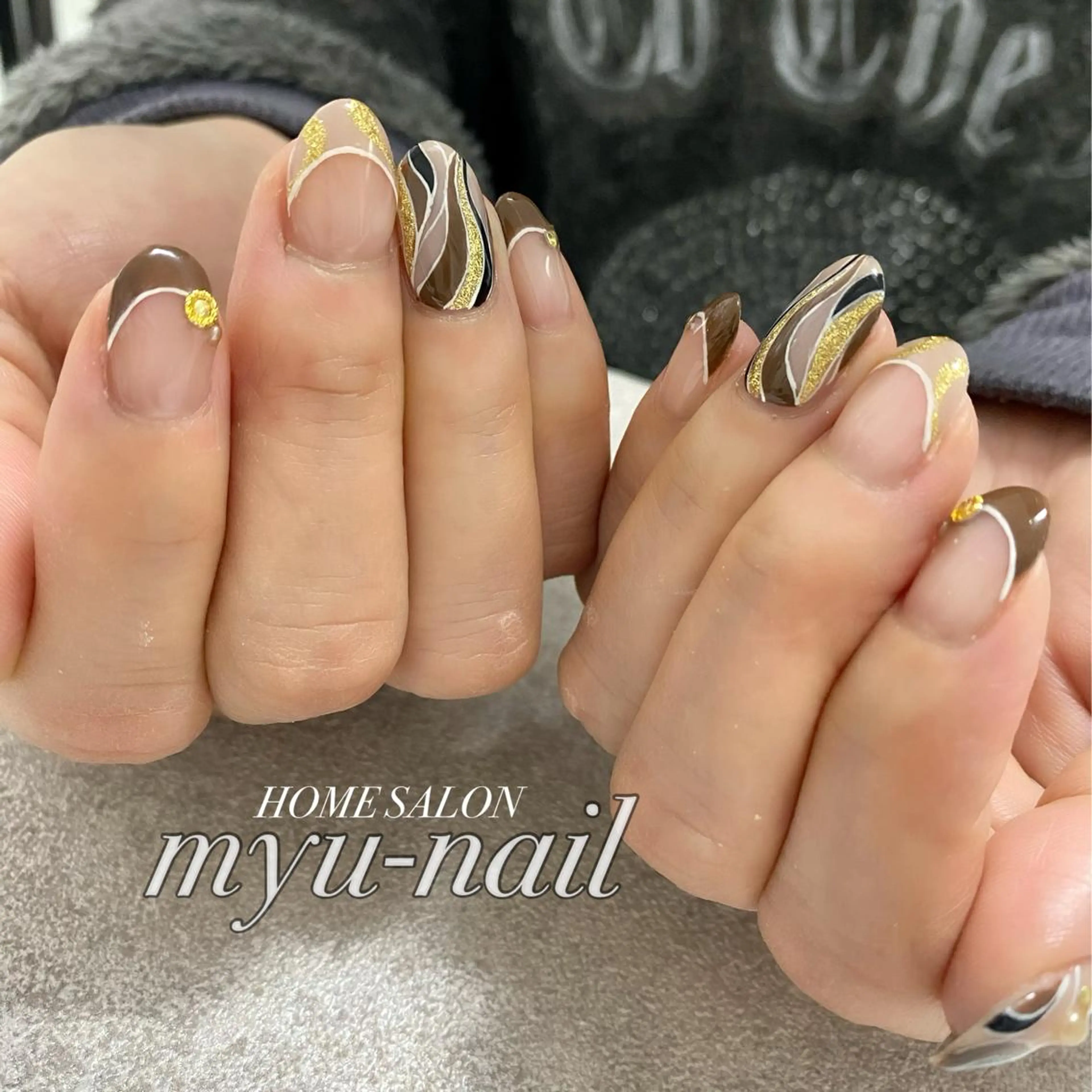 ネイル ホームサロン myu-nailのネイルデザイン