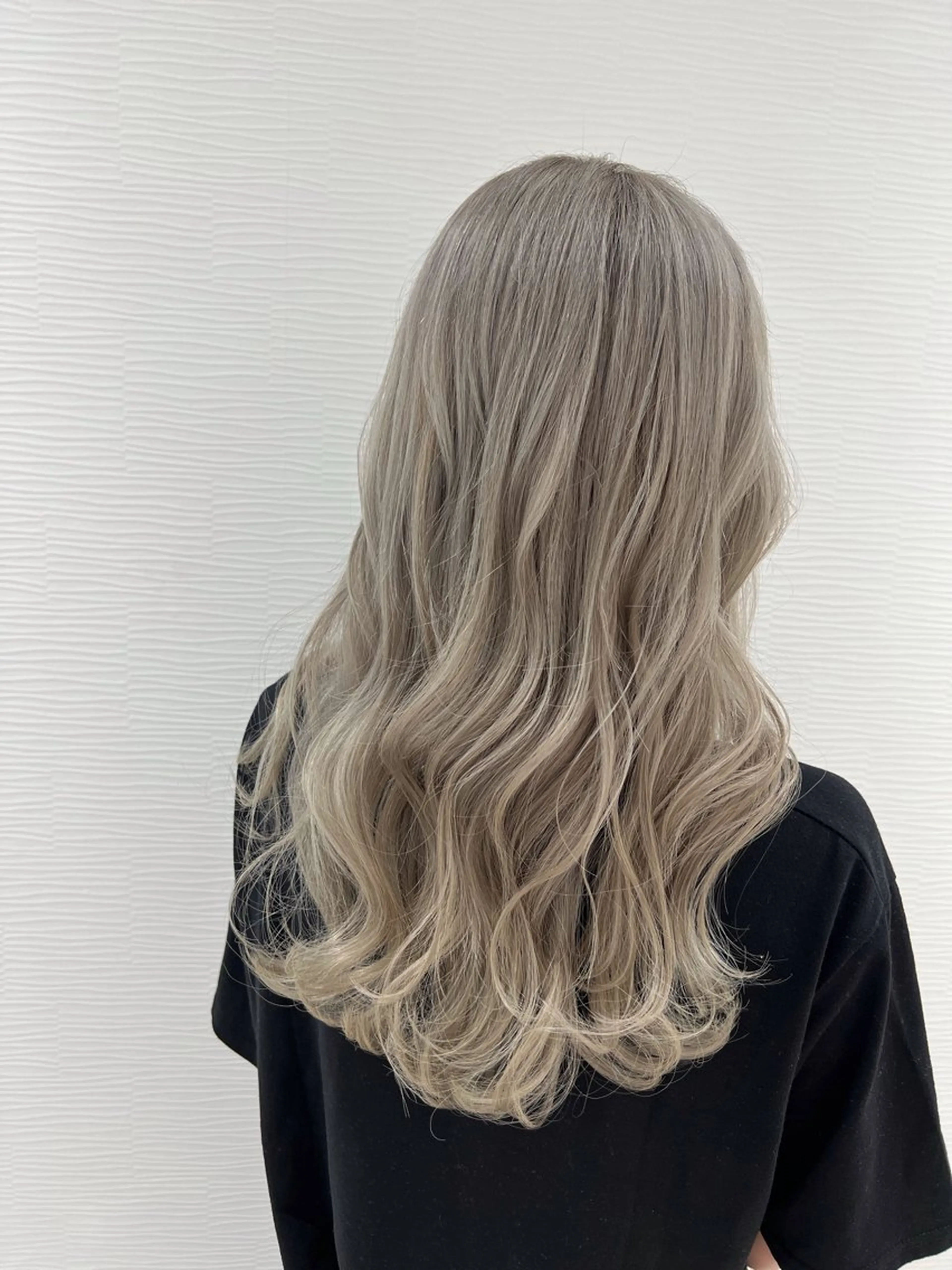 セミロング カット ヘアカラー トリートメント 天王寺の美容師 わだひろしのヘアスタイル