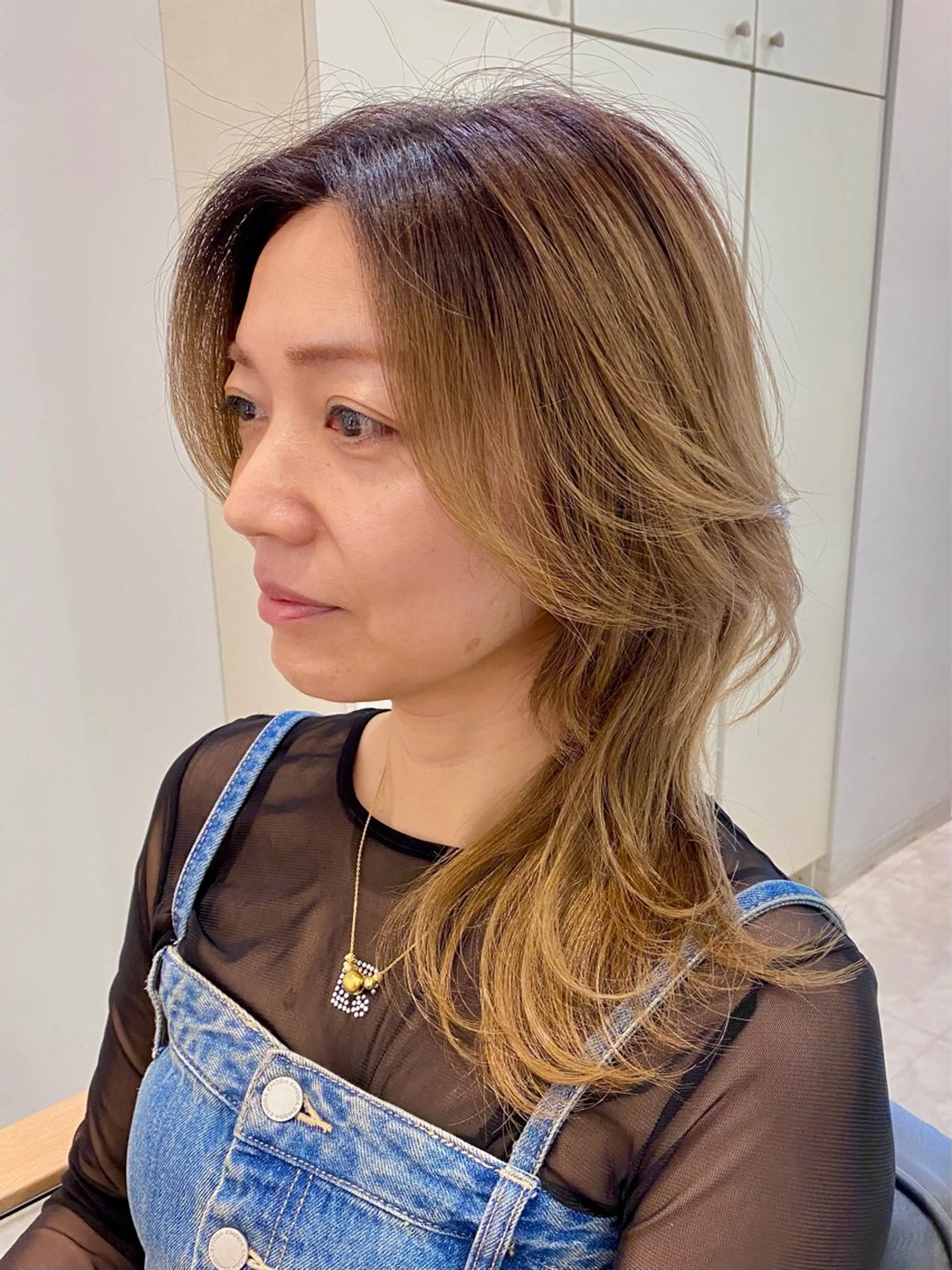 ロング ロング ウルフカット カット トリートメント ショートカット パーマ石井のヘアスタイル