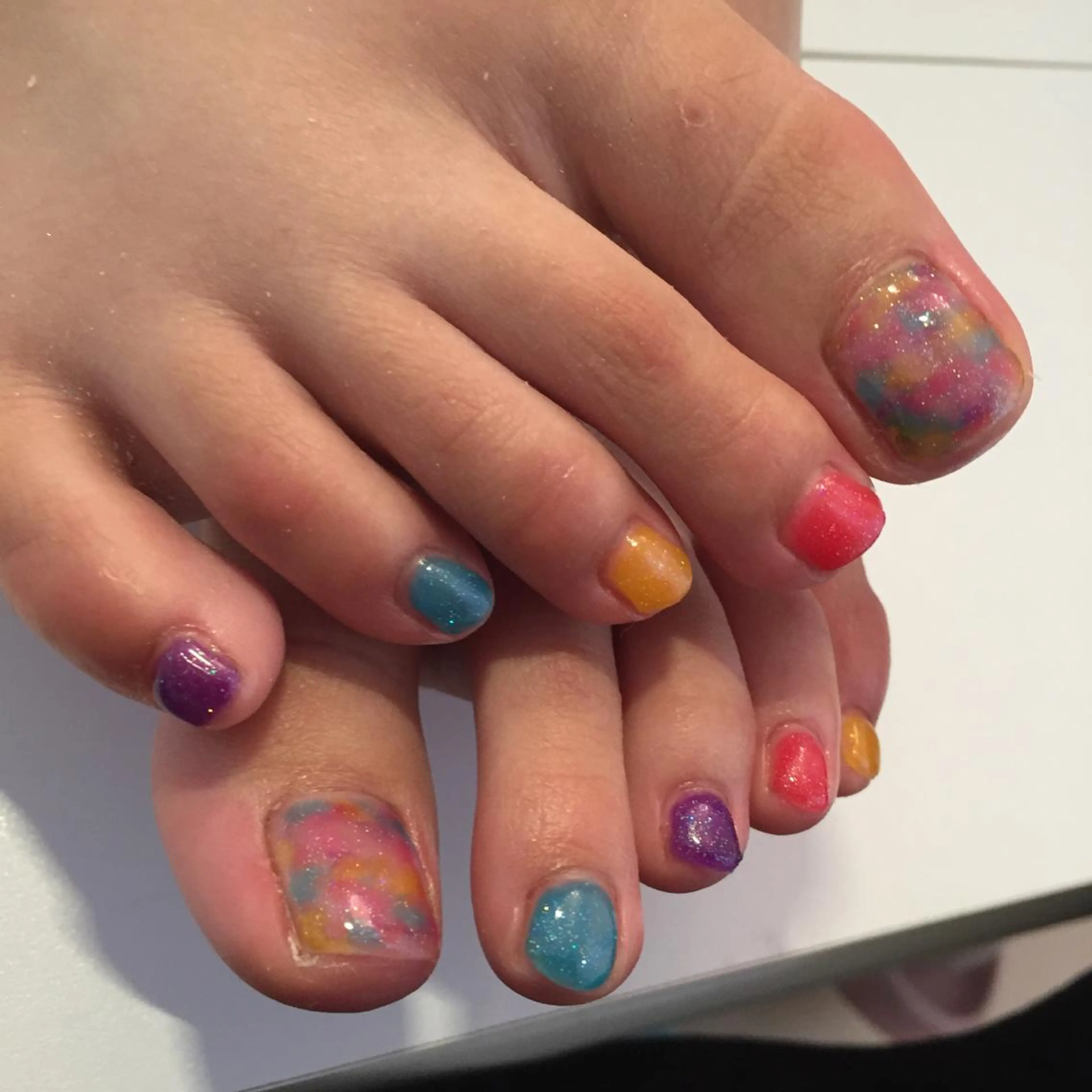 ネイル フットネイル BANBINANAIL所属・イリネコ マリのネイルデザイン