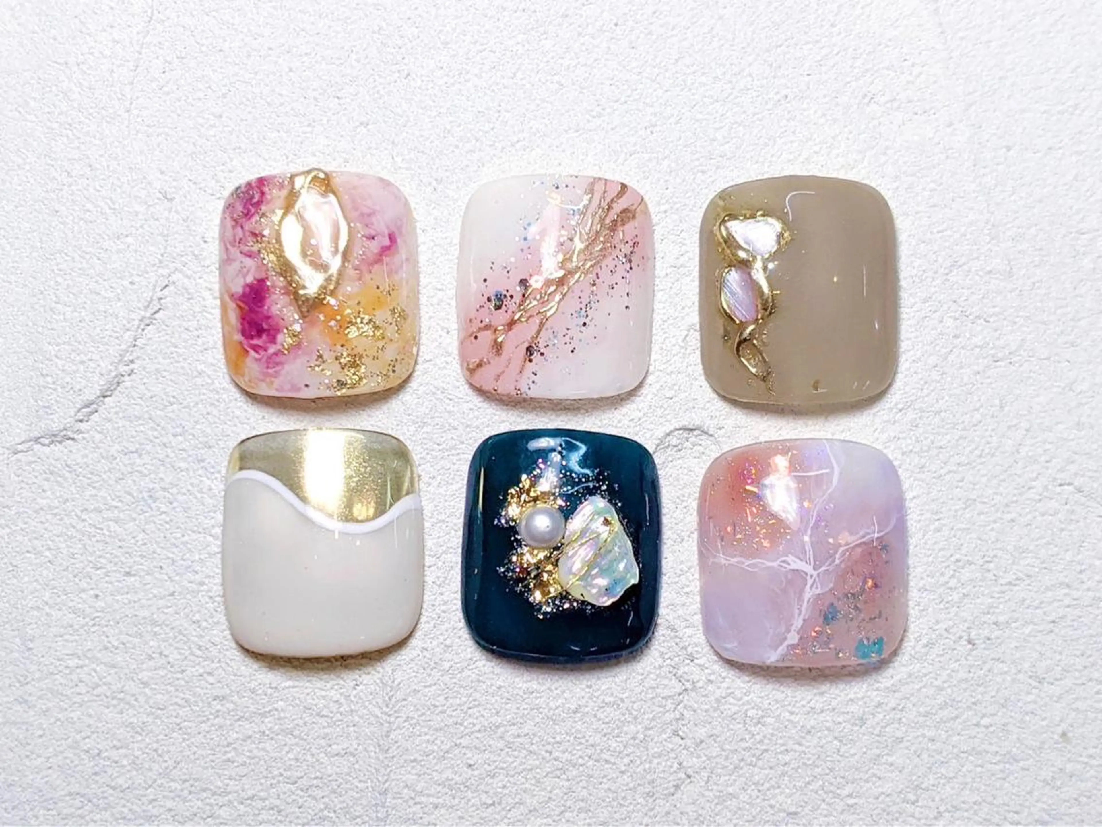 ネイル Bianca 立川店 小川のネイルデザイン