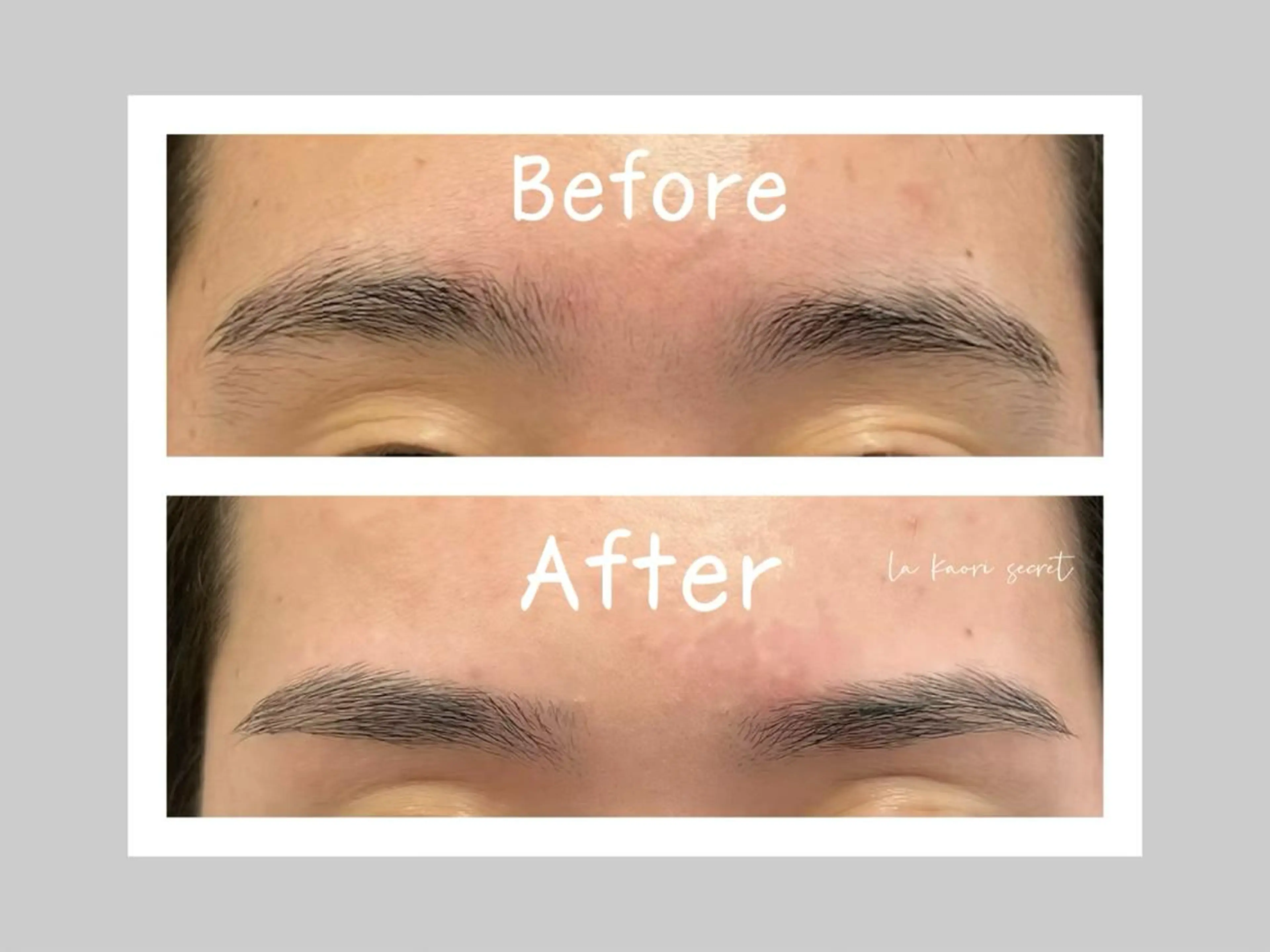 メンズ アイブロウ メンズアイブロウ ワックス脱毛 眉カット その他(アイブロウ) la kaori secretの眉毛・アイブロウイメージ