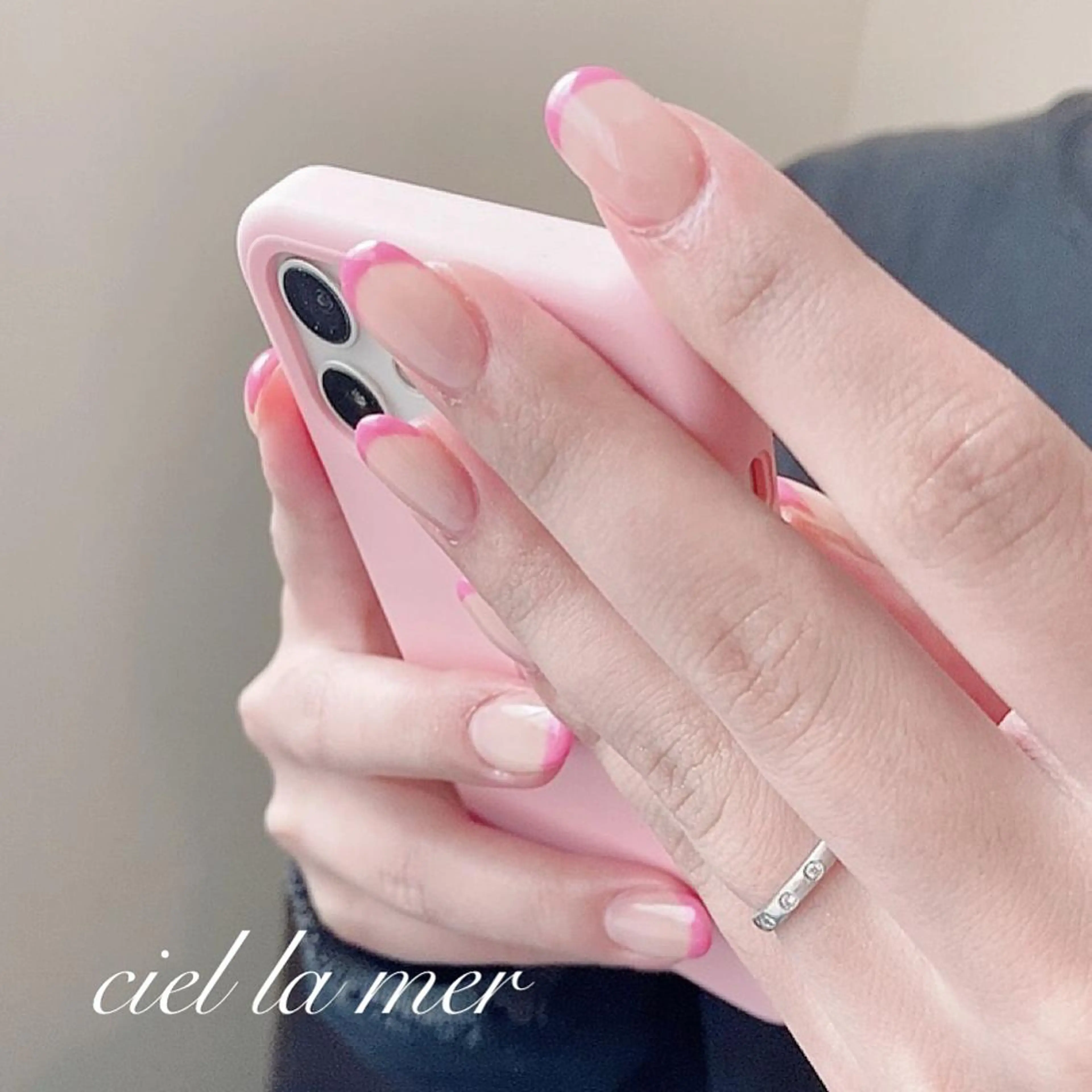 ネイル ハンドネイル フットネイル ciel la merのネイルデザイン