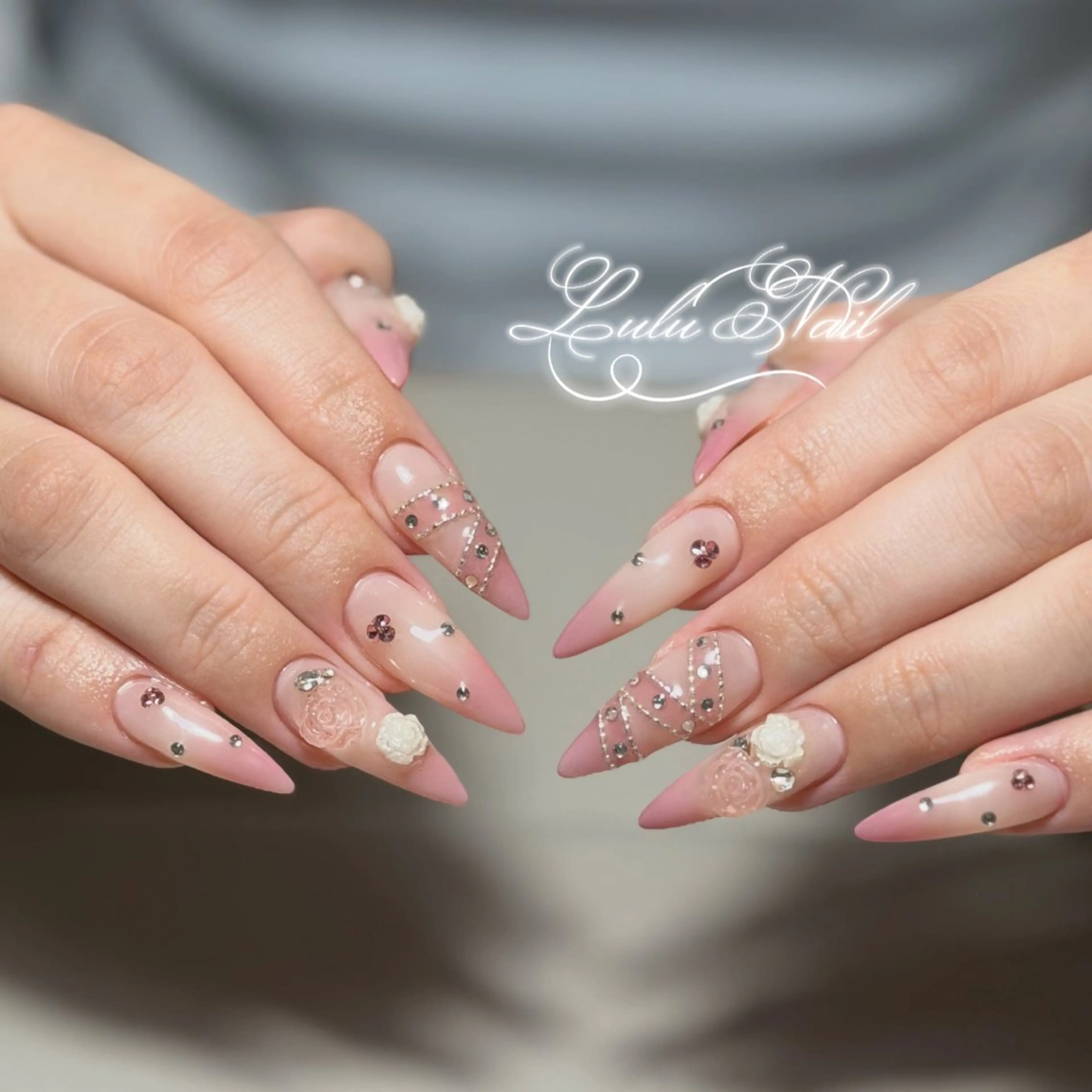 ネイル ハンドネイル Lulu Nail 🫧ユユのネイルデザイン