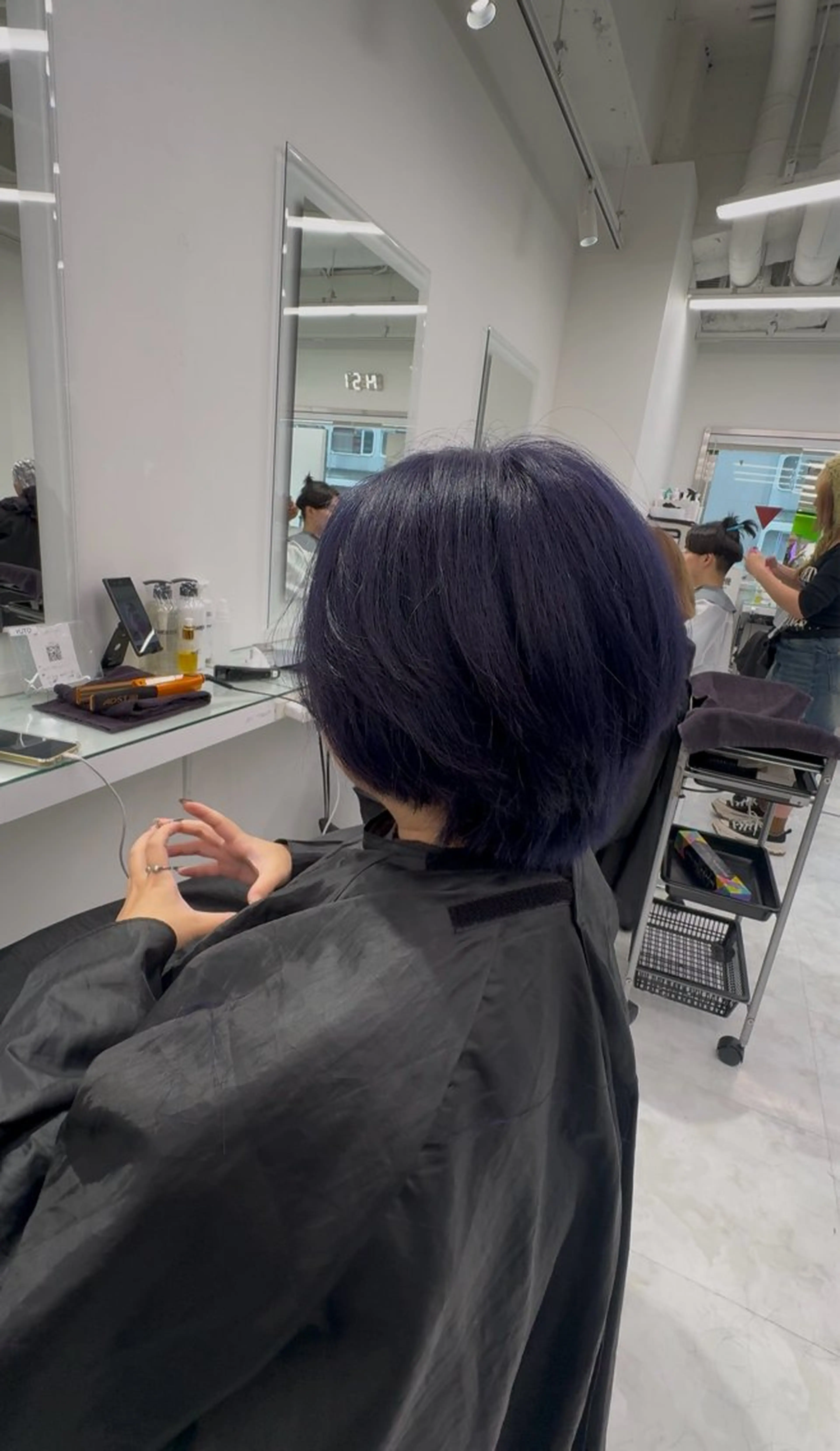 ロング カラー ヘアアレンジ カット ヘアカラー トリートメント ヘッドスパ ヘアセット 透け上品ハイトーン 職人ゆうと🤍のヘアスタイル