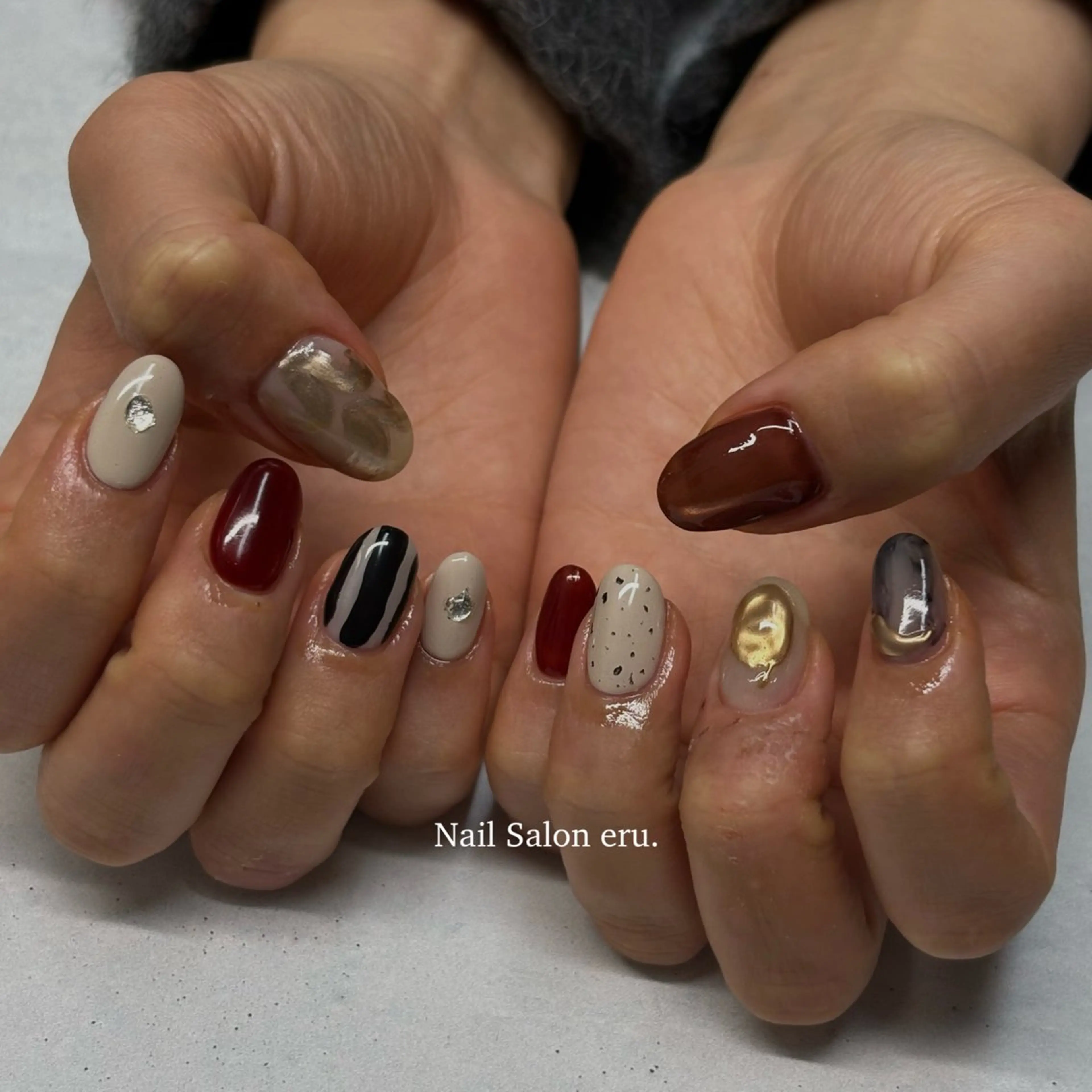 ネイル ハンドネイル nail salon eru.のネイルデザイン