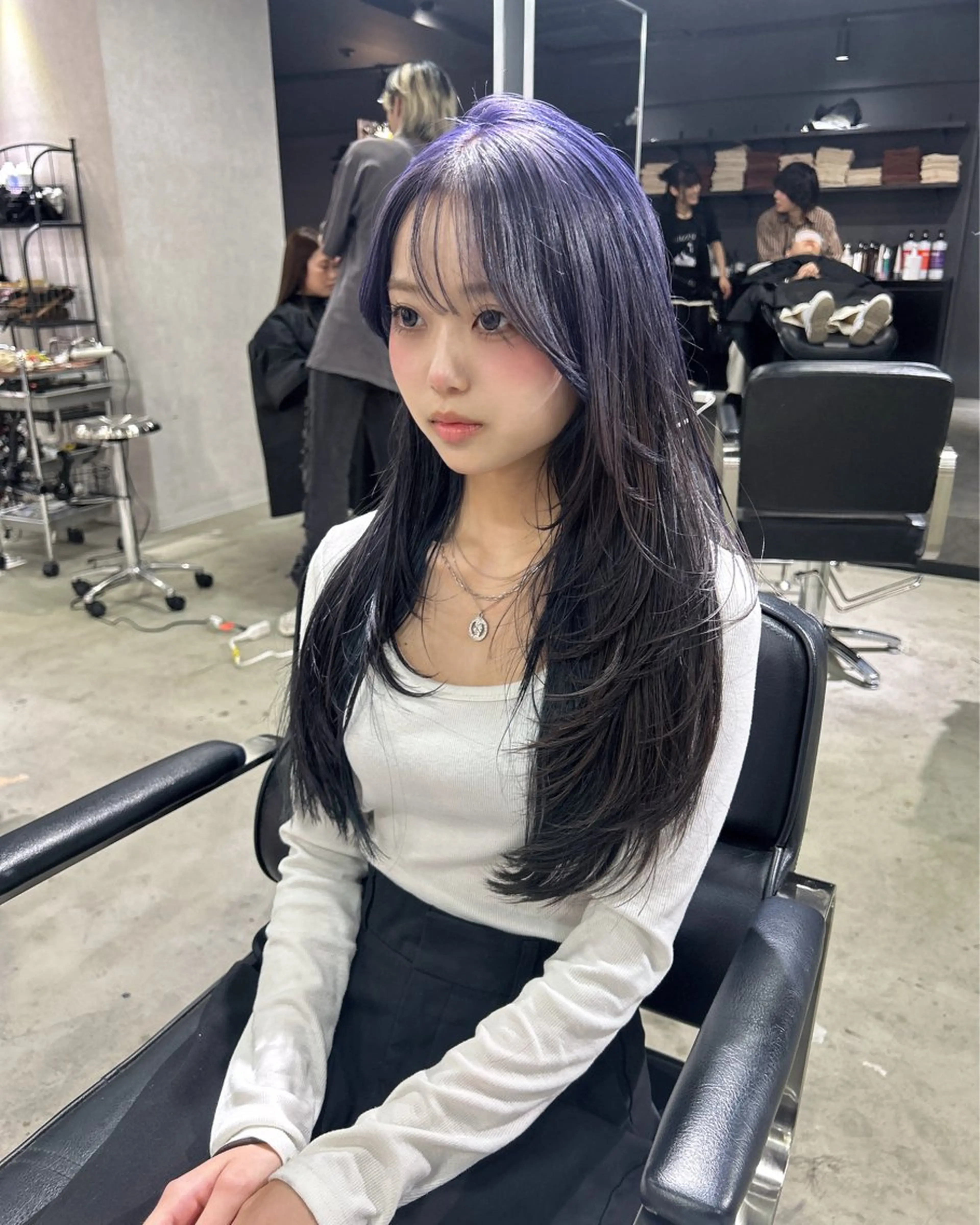 ロング カット 髪質改善大阪/ 酸性縮毛矯正/ゆうとのヘアスタイル