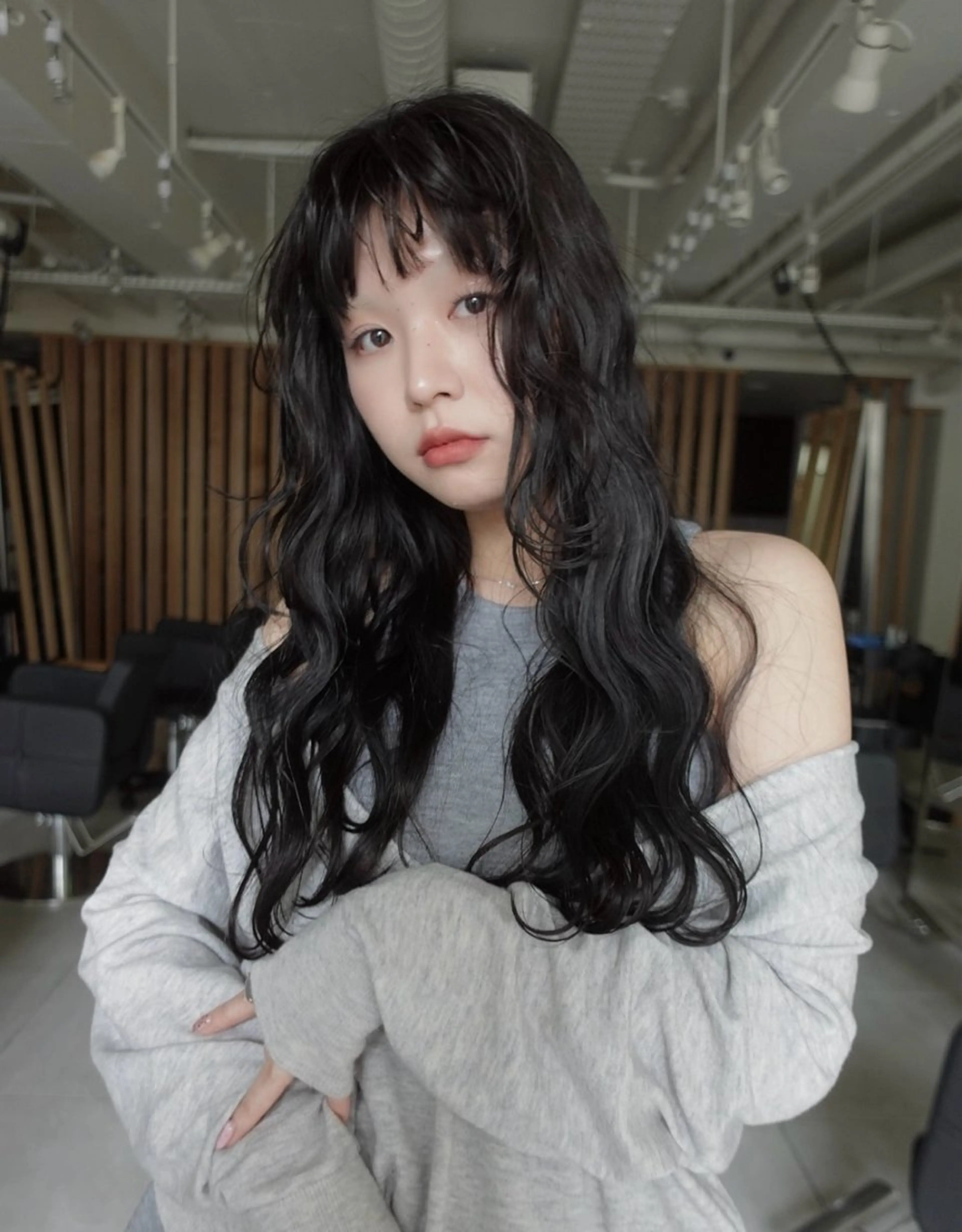 ロング パーマ ロング hyuga/パーマ /ニュアンスパーマのヘアスタイル