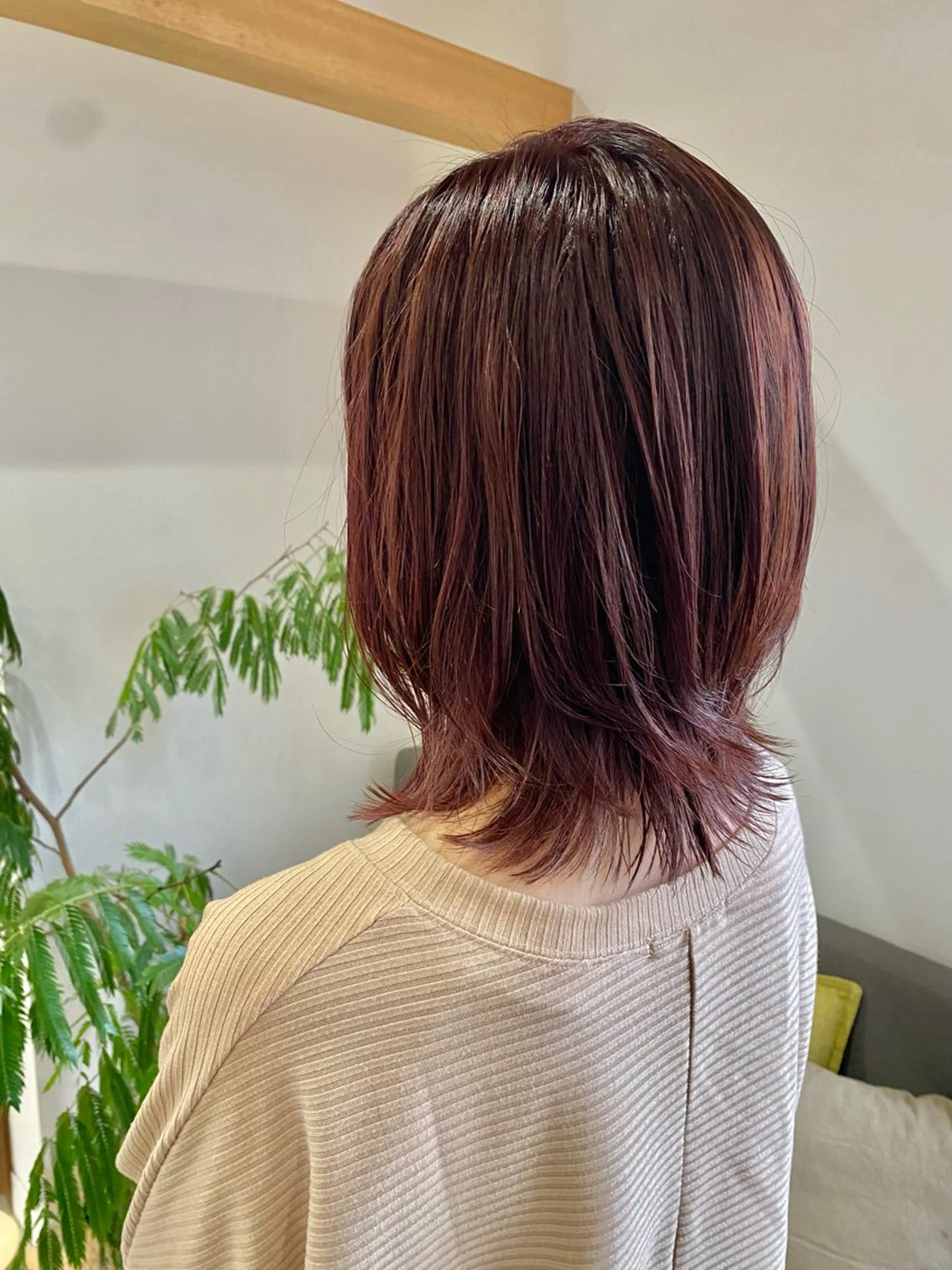 ミディアム カラー カット fulam所属・MIKU ／fulamのヘアスタイル