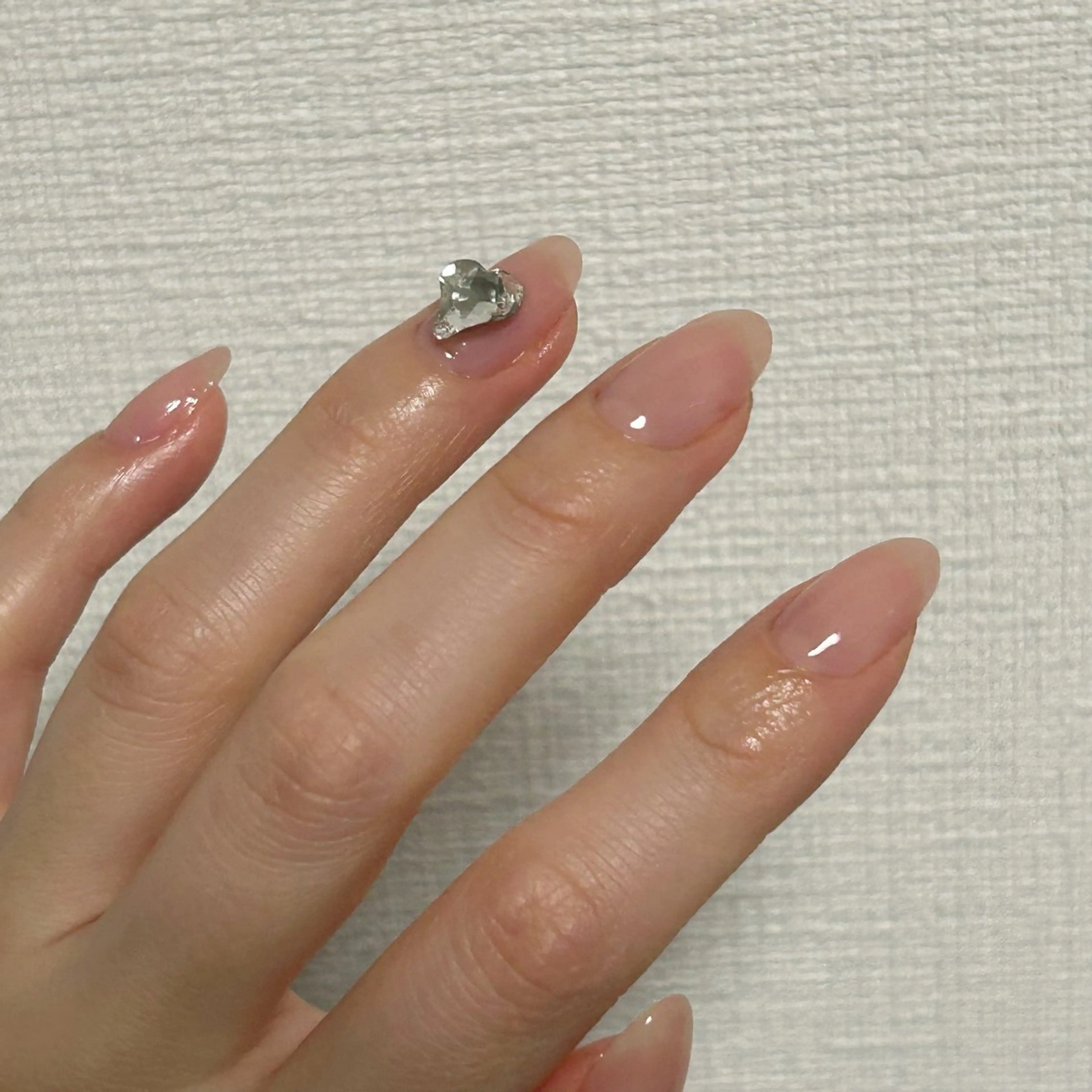 ネイル アートネイル ワンカラーネイル セプトアカデミー 蔭山のネイルデザイン