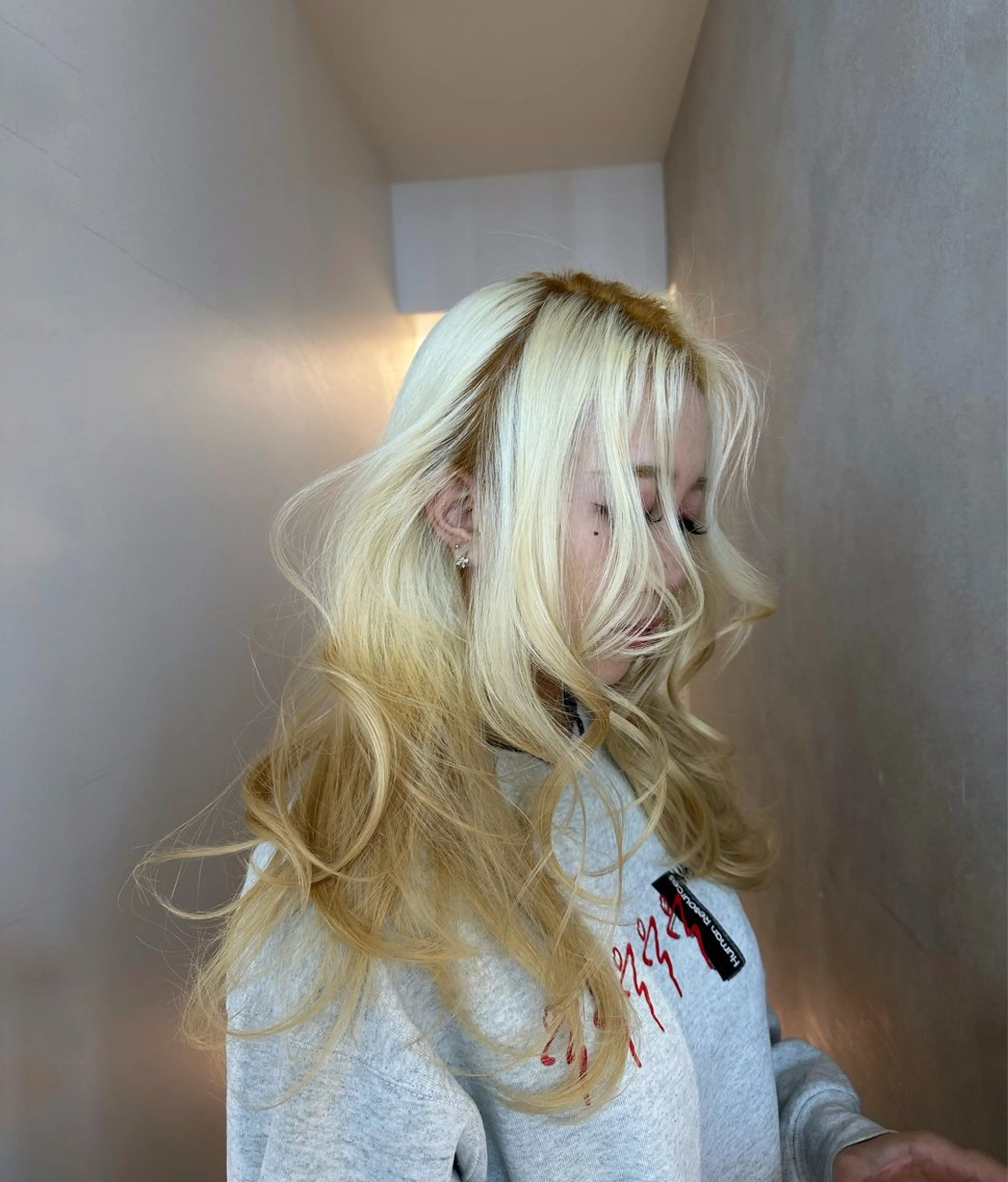 カラー ヘアカラー ハイトーン特化 pepe🎀のヘアスタイル