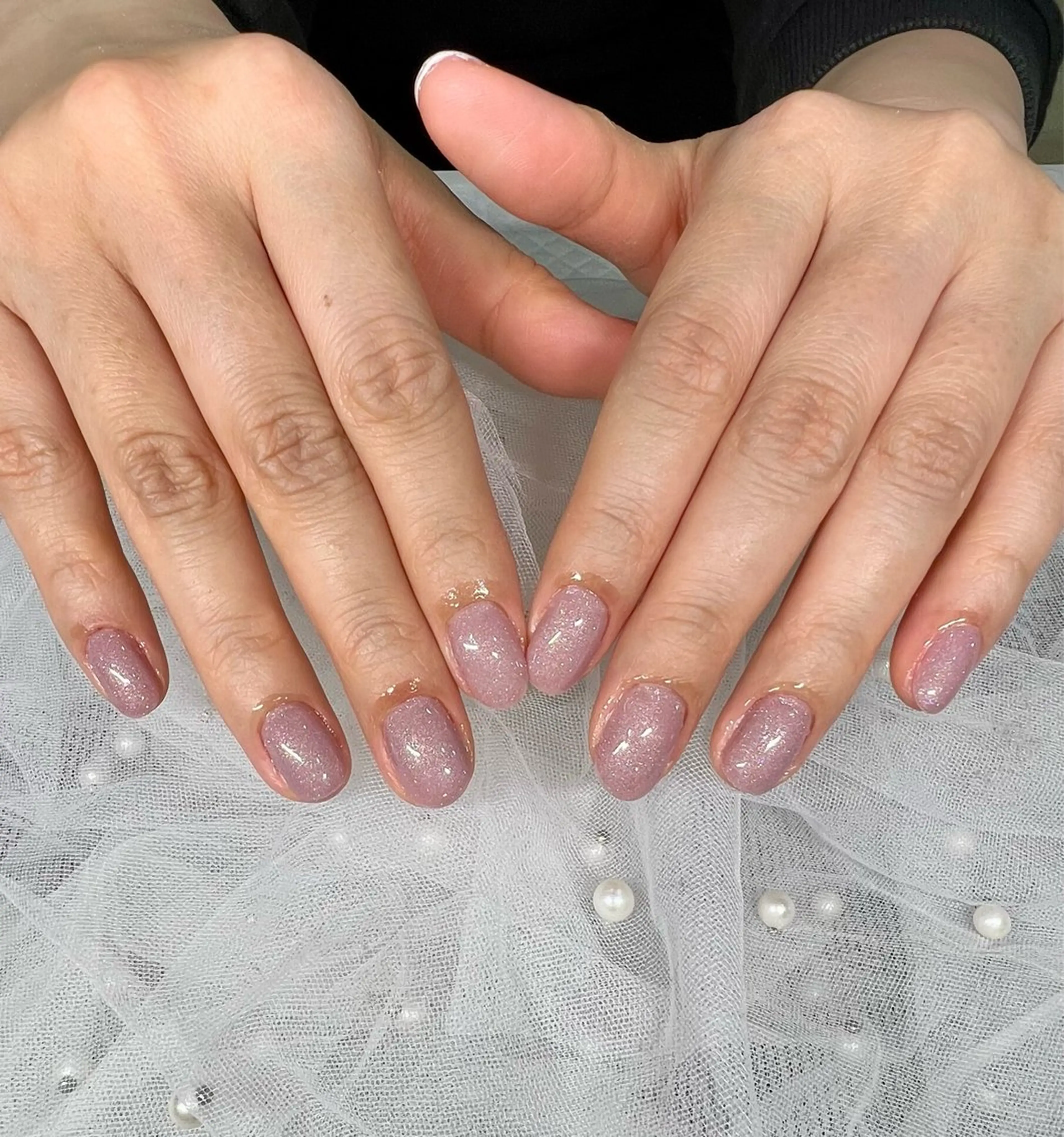 『お得！』春限定！爪が綺麗に見えるワンカラー🩷🩵の写真