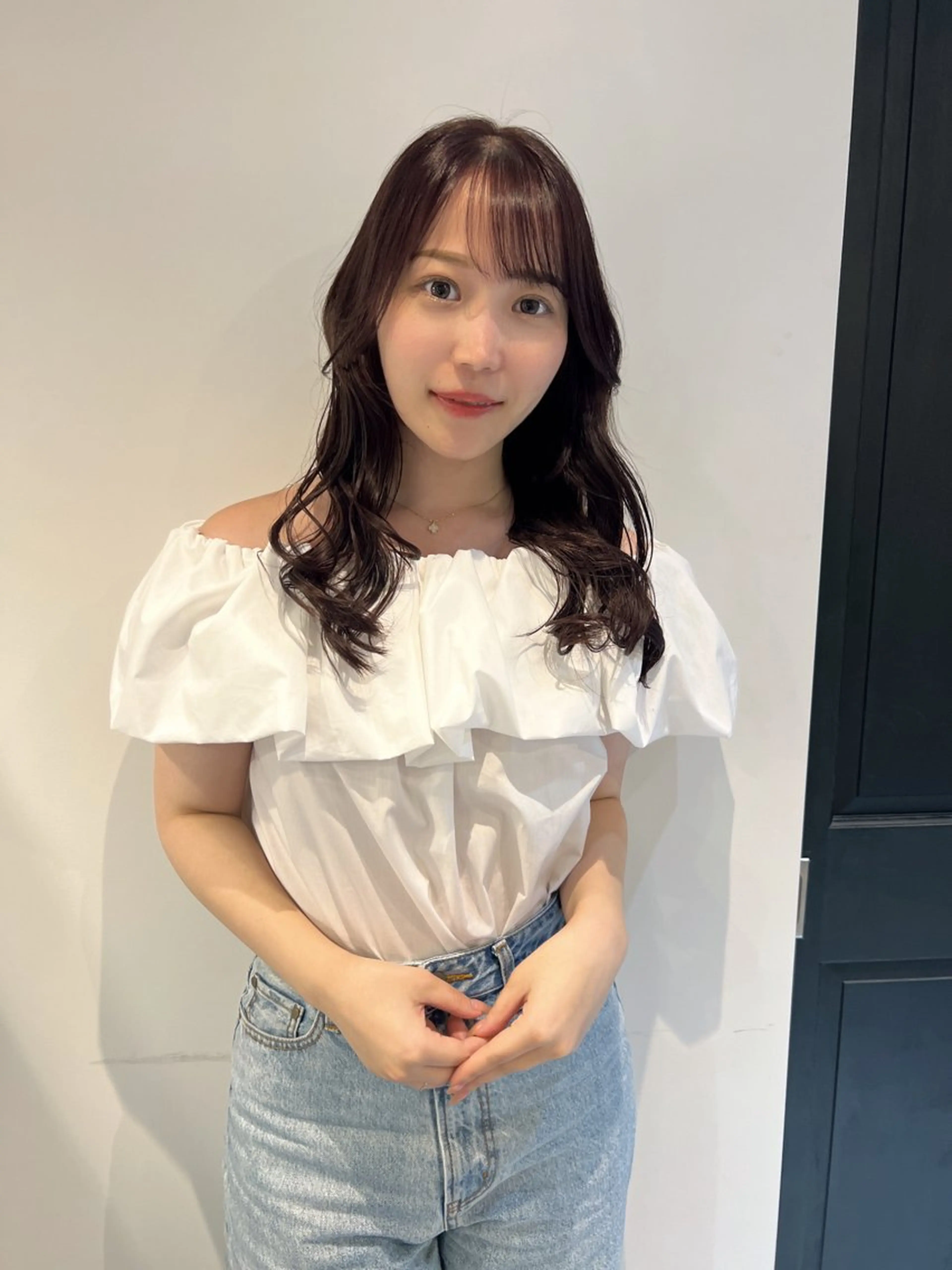 ロング ピンクブラウン ALLYS 渋谷店所属・最高級の艶のある カラーmei🎨のヘアスタイル