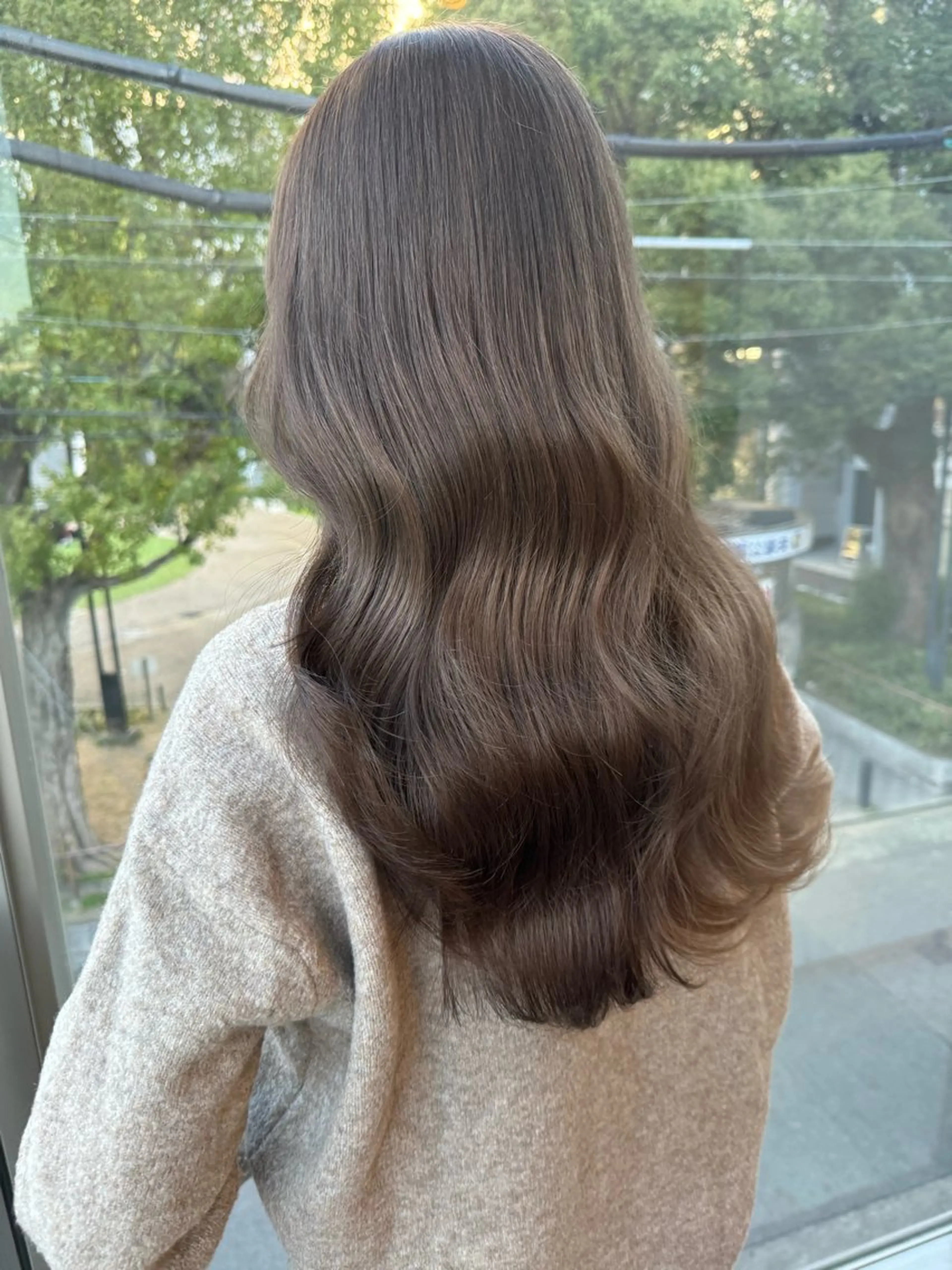 カラー ブリーチ 透明感カラー 髪質改善 ヘアカラー miyu/ボブ/ 透明感カラー/栄のヘアスタイル