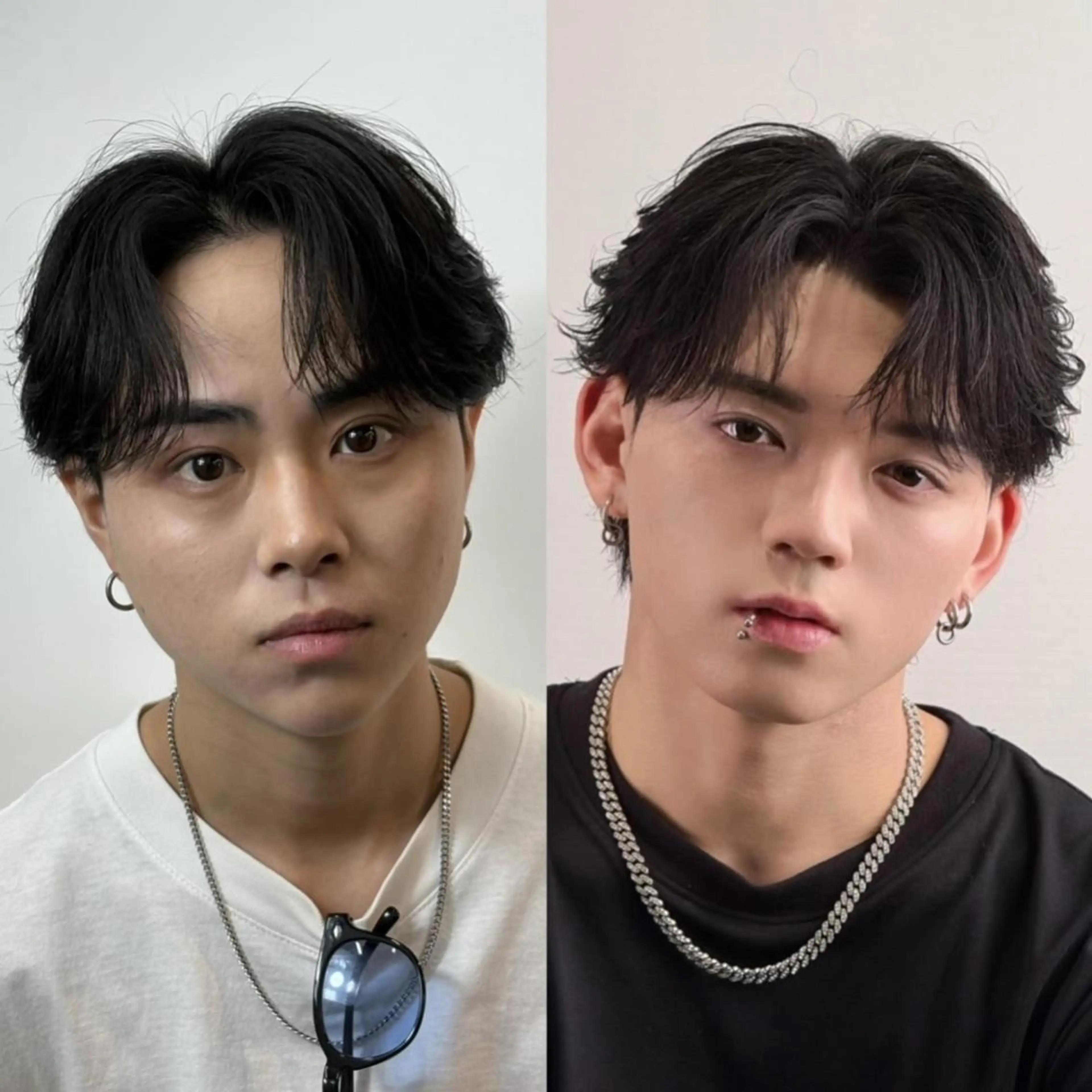 ショート メンズ カット パーマ GLANZ天神赤坂 メンズサロンのヘアスタイル