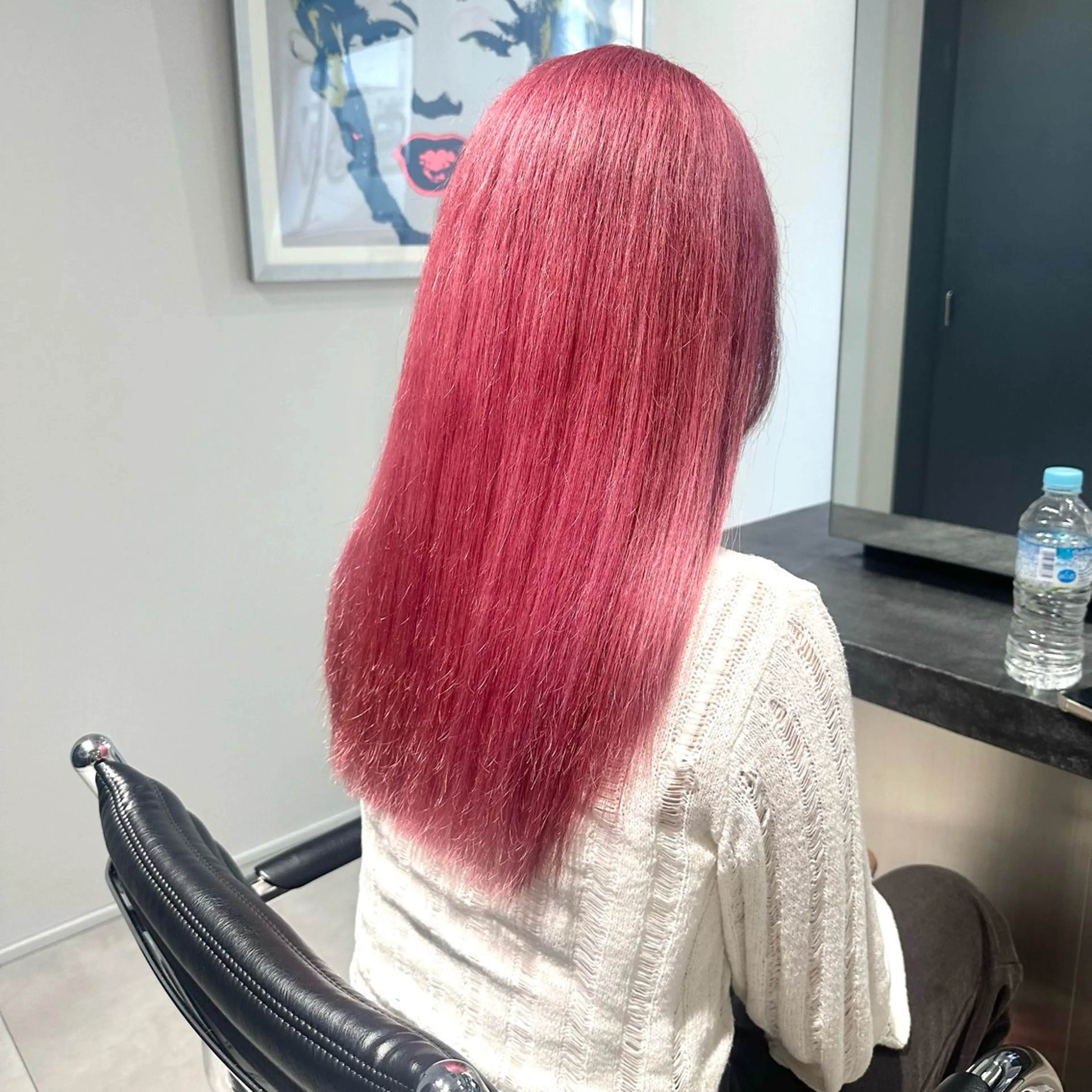 セミロング カラー カット ヘアカラー トリートメント ハイトーン/ウルフ/ レイヤー/Asukaのヘアスタイル