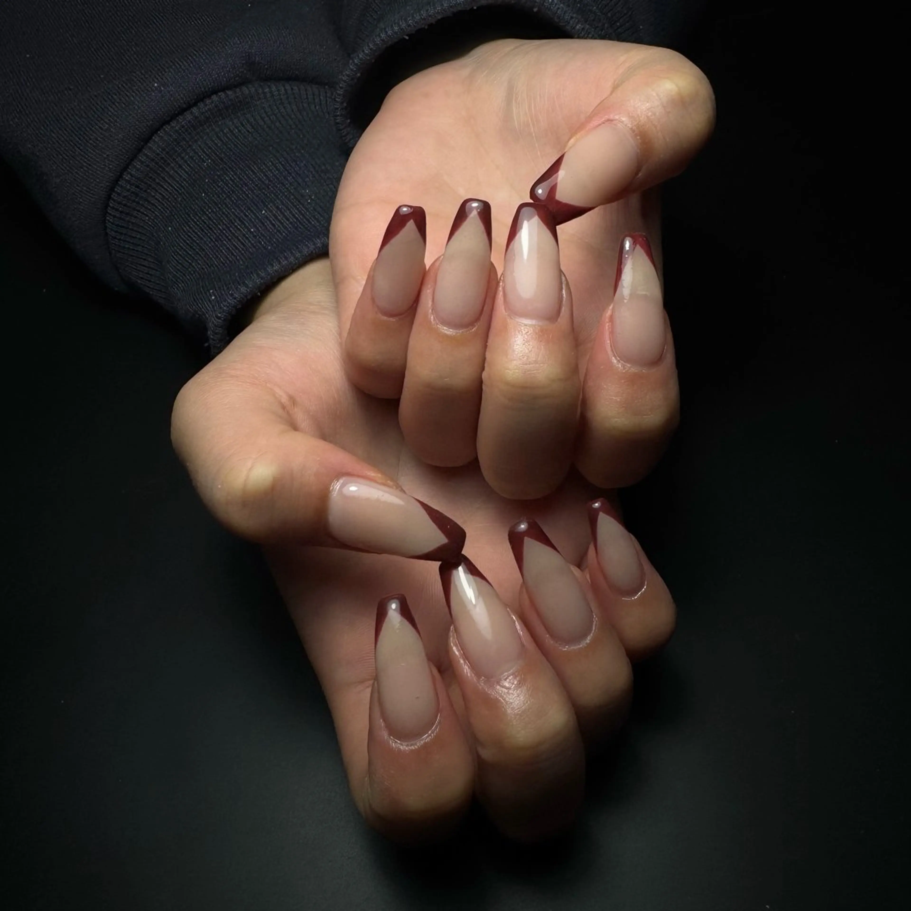 ネイル フレンチネイル nail salon niuのネイルデザイン