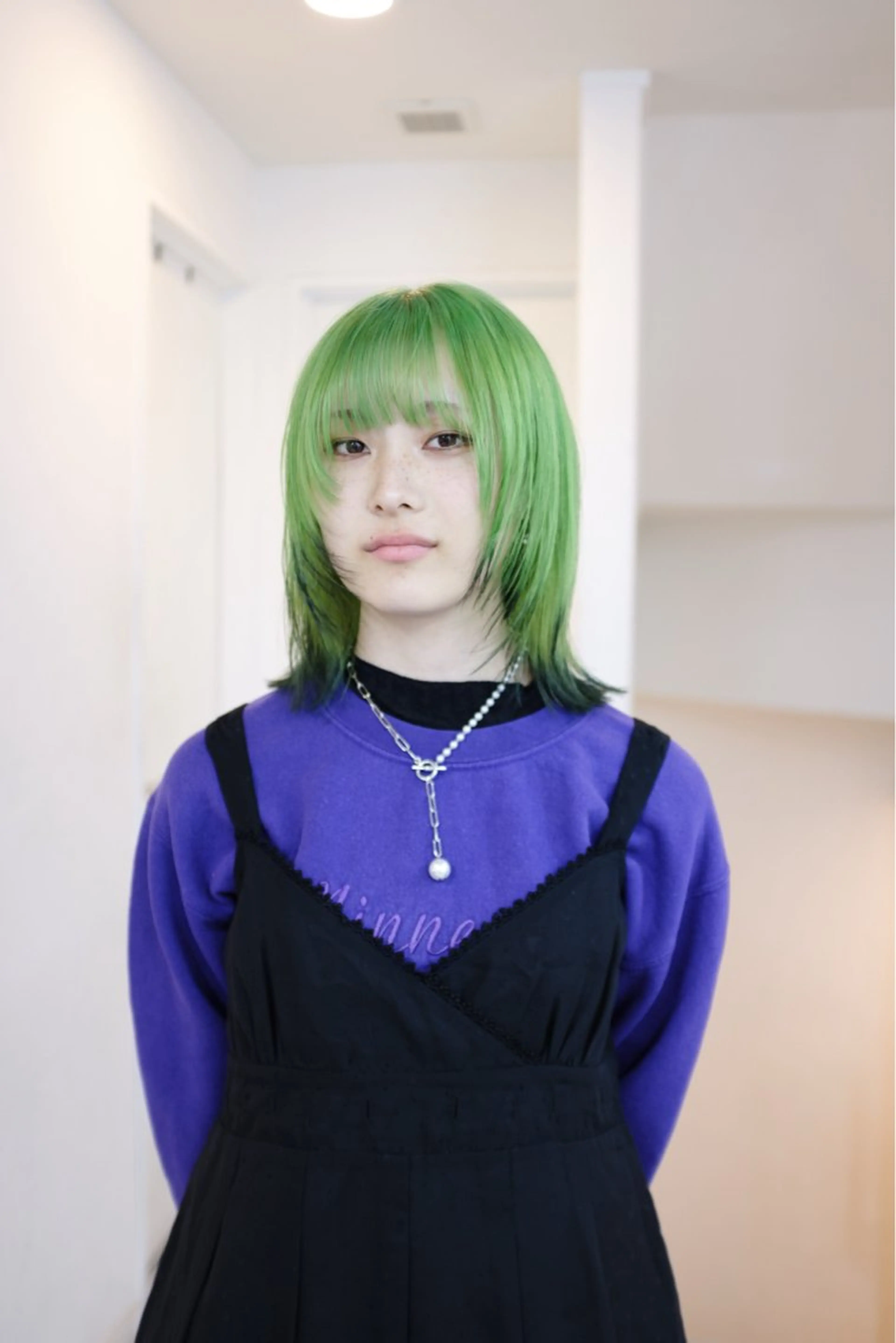 ミディアム 石崎 啓太のヘアスタイル