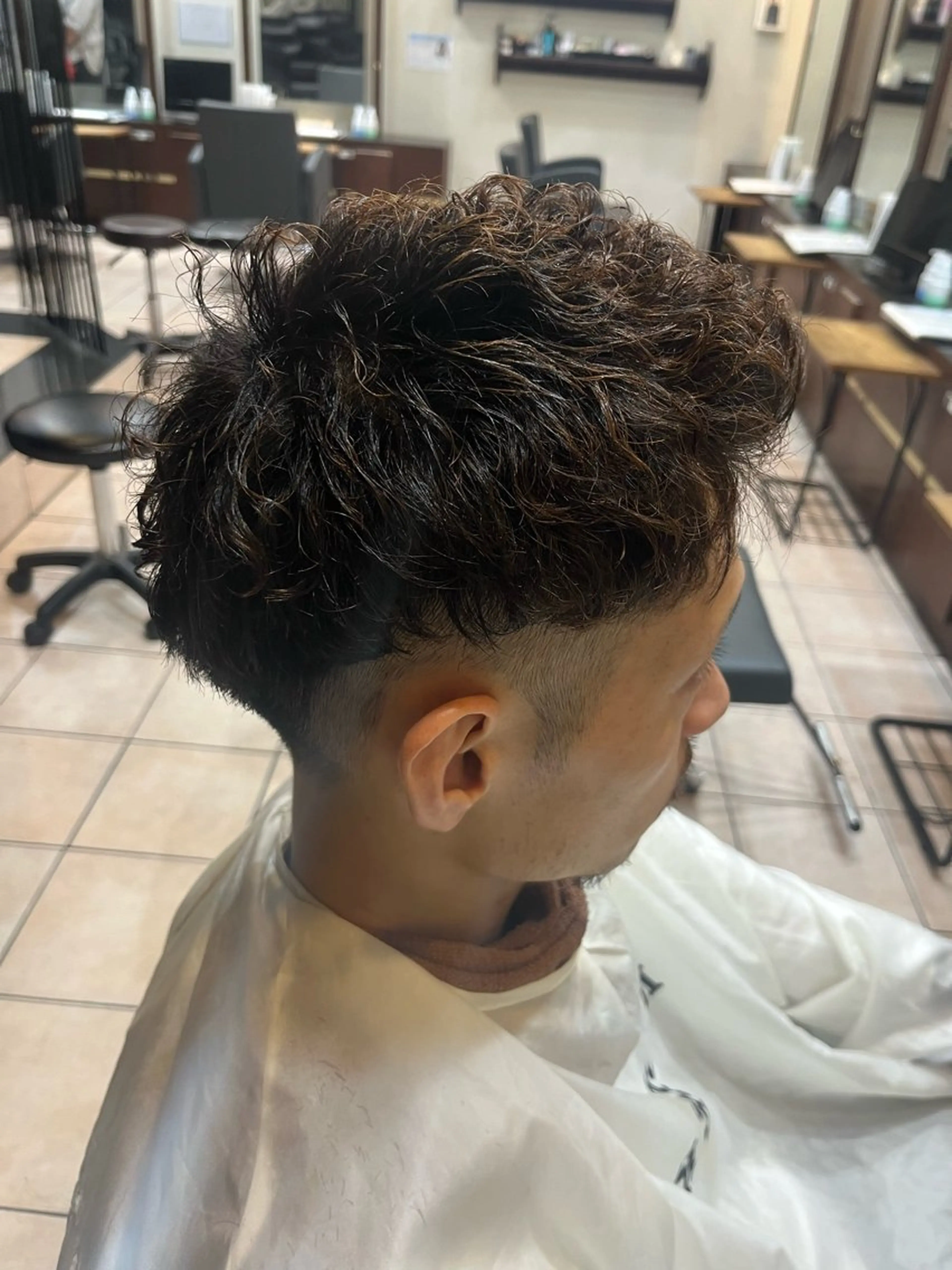 メンズ カット パーマ MODEK's阿倍野 HONOKAのヘアスタイル