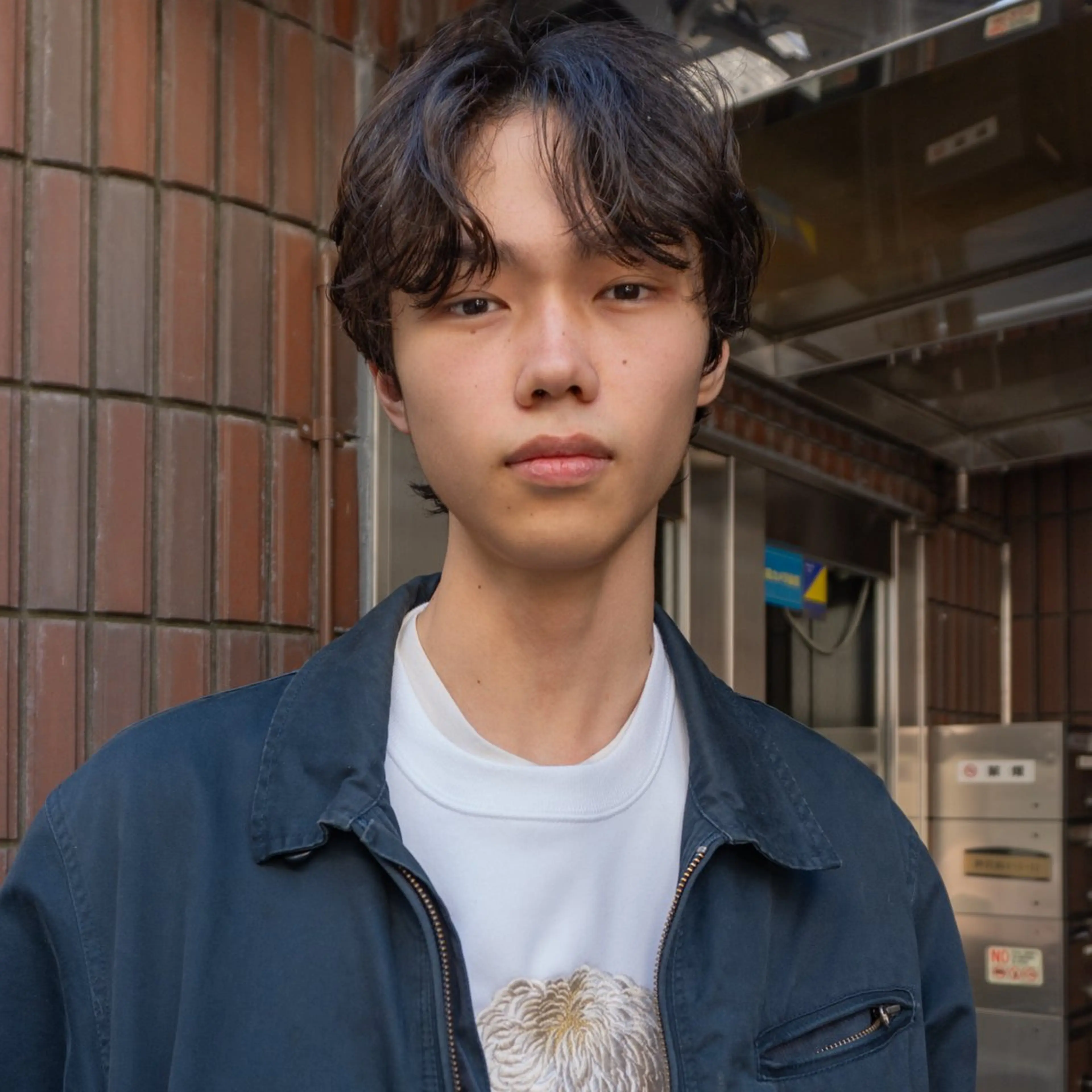 ショート メンズ センターパート カット トリートメント ニュアンスデザイン/ SHOUTOのヘアスタイル