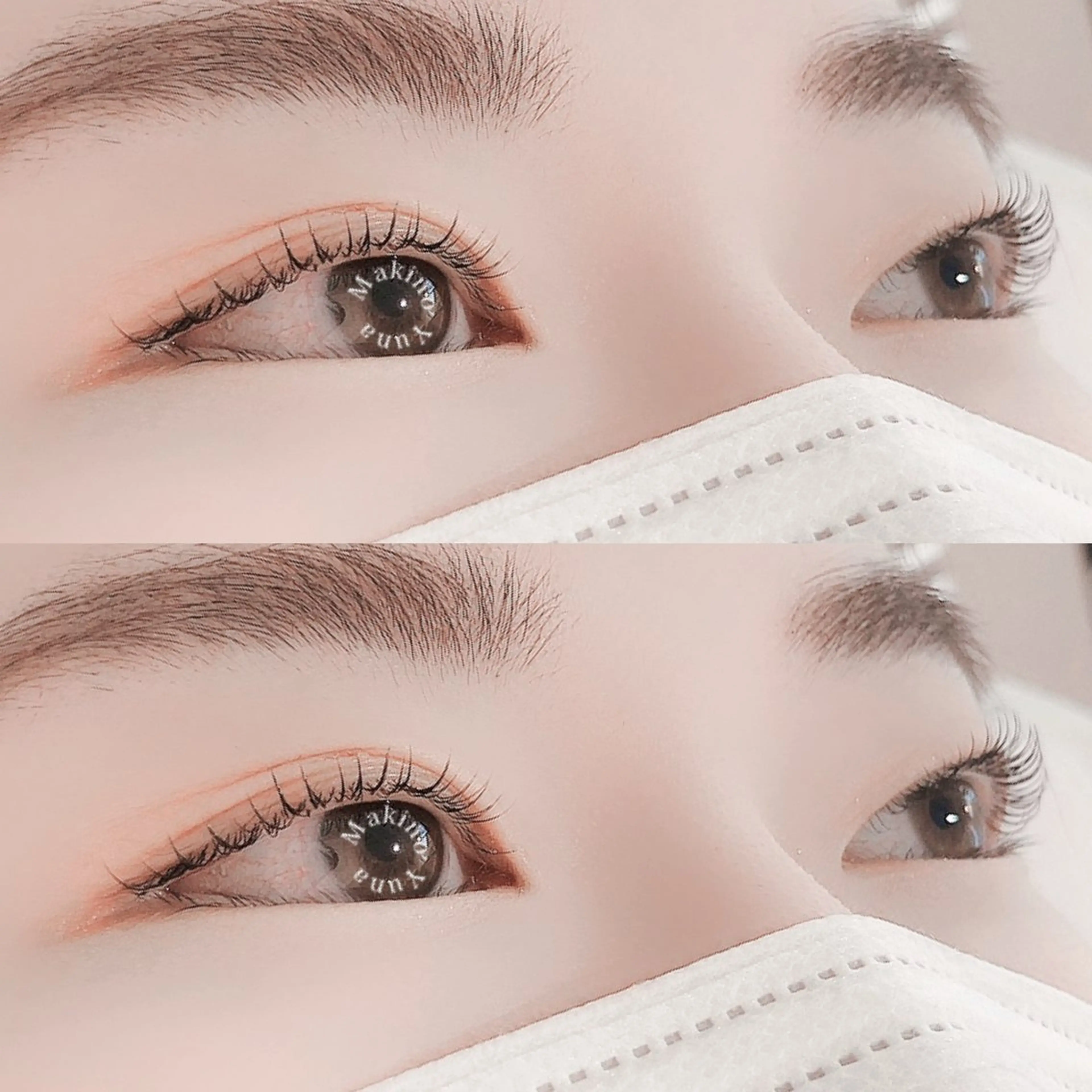 マツエク・マツパ マツパ EYE405河原町店所属・牧野 由奈のマツエク・マツパデザイン