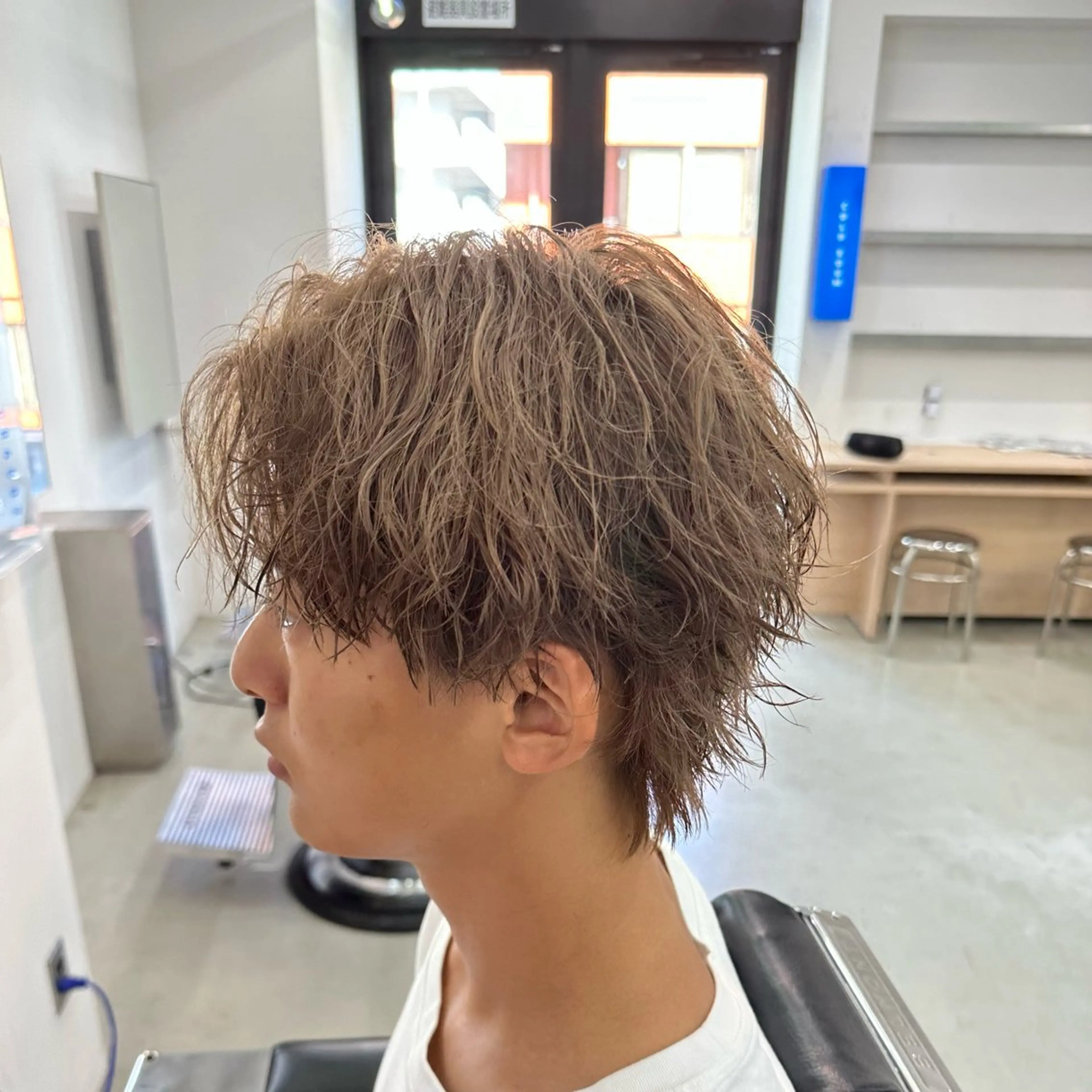 メンズカット＋カラー＋トリートメントの写真