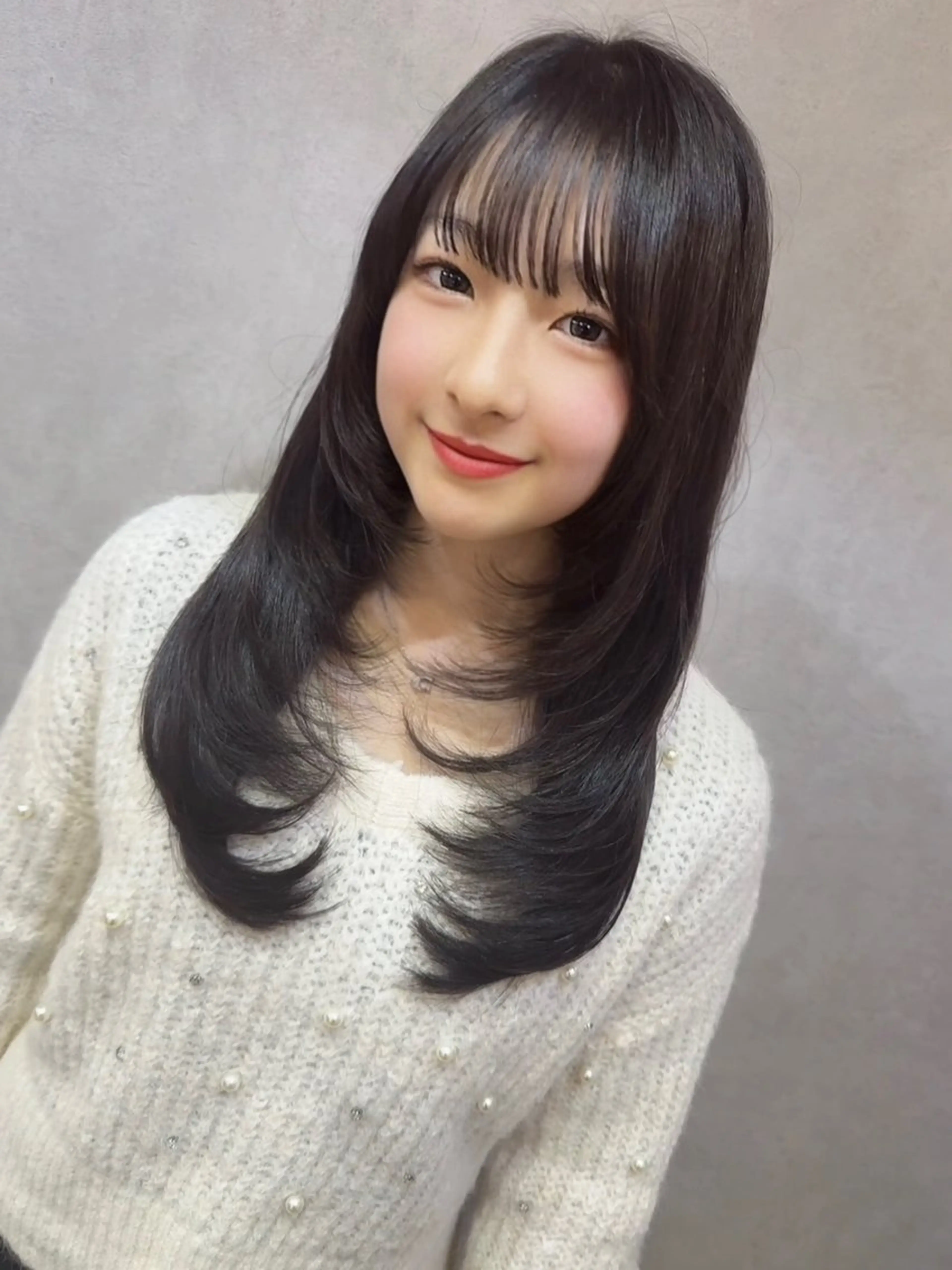 ロング カラー パーマ ヘアアレンジ ベージュカラー ブリーチ ブラウンカラー ショコラベージュ ショコラブラウン カット ヘアカラー トリートメント 平川 友理/韓国ヘア💘のヘアスタイル