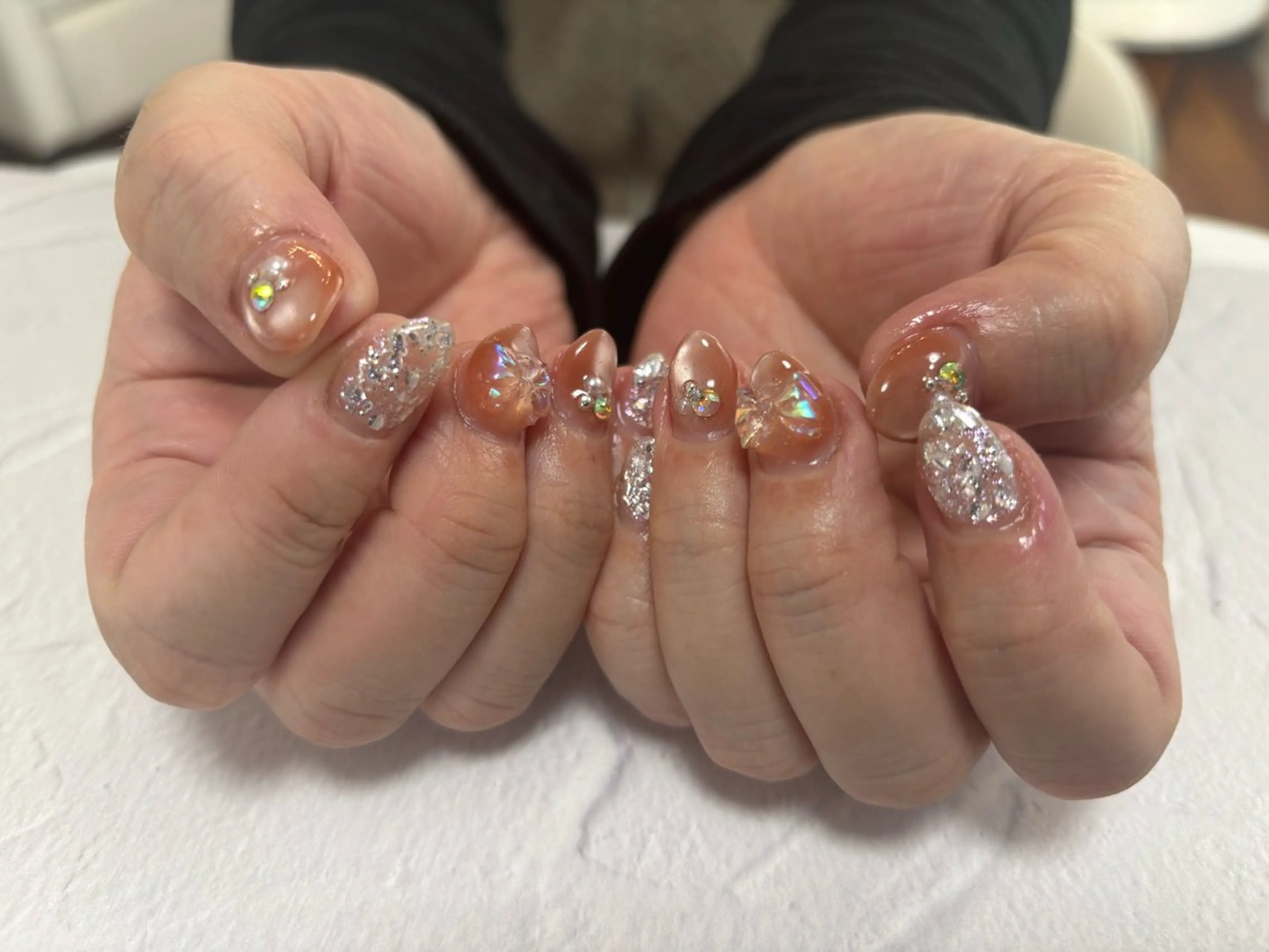 ネイル ハンドネイル 愛川町 あんすりうむのネイルデザイン