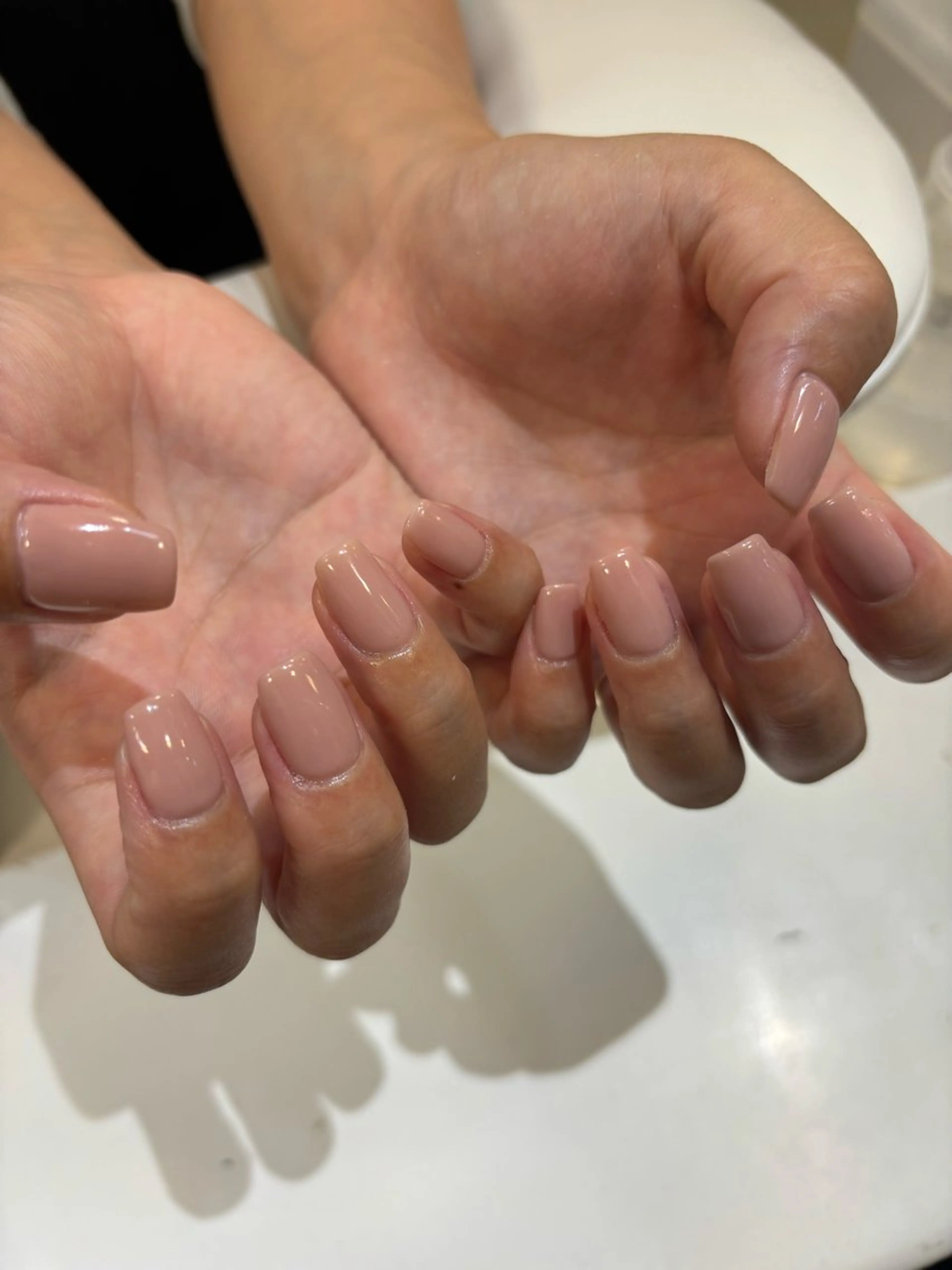 ネイル ワンカラーネイル MARIENAILS MADOKAのネイルデザイン