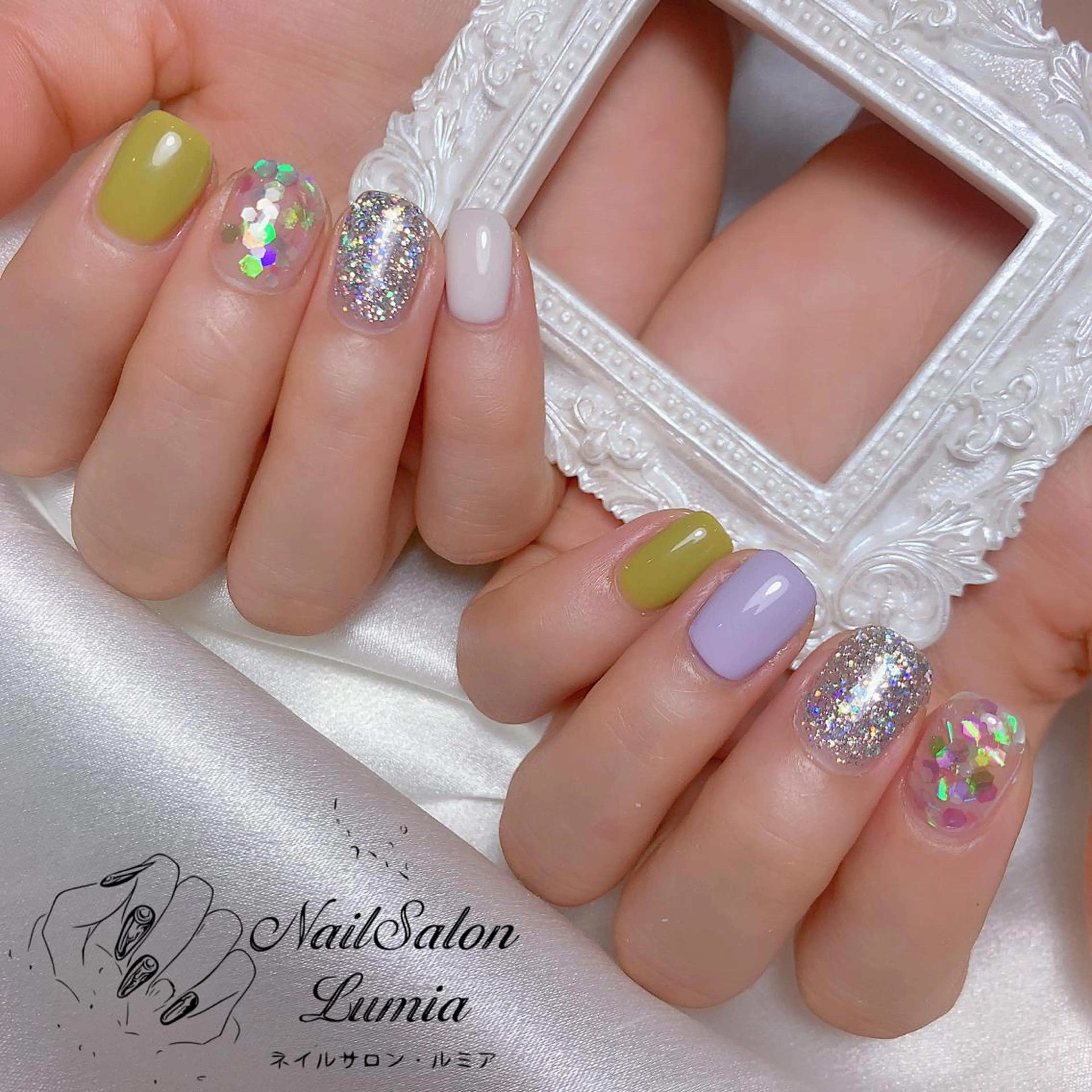 ネイル ハンドネイル ネイルサロン ルミア Lumia 店長のネイルデザイン