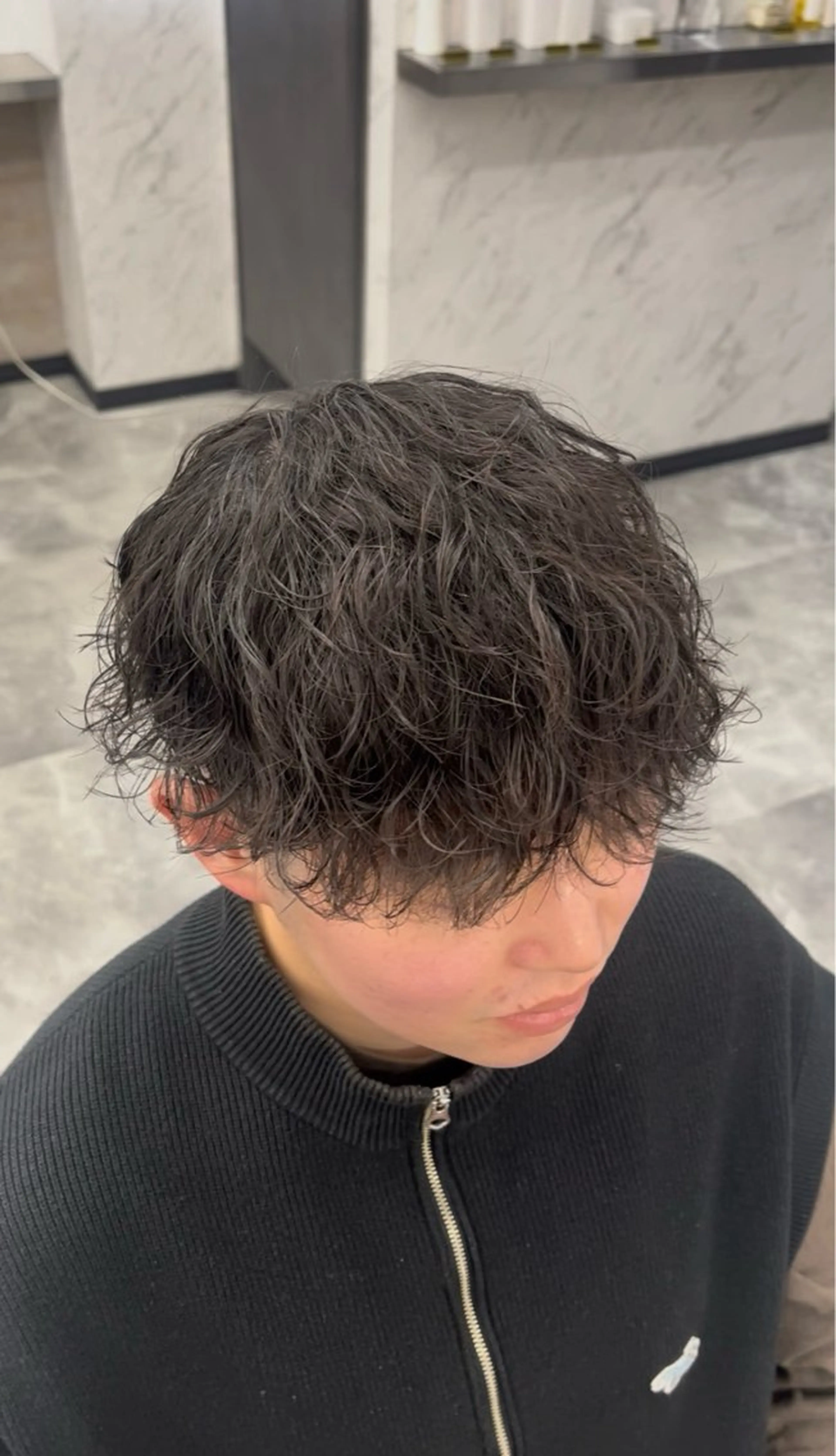 パーマ メンズ メンズパーマ HOMME    BLANCHE所属・Seira 札幌メンズサロンのヘアスタイル