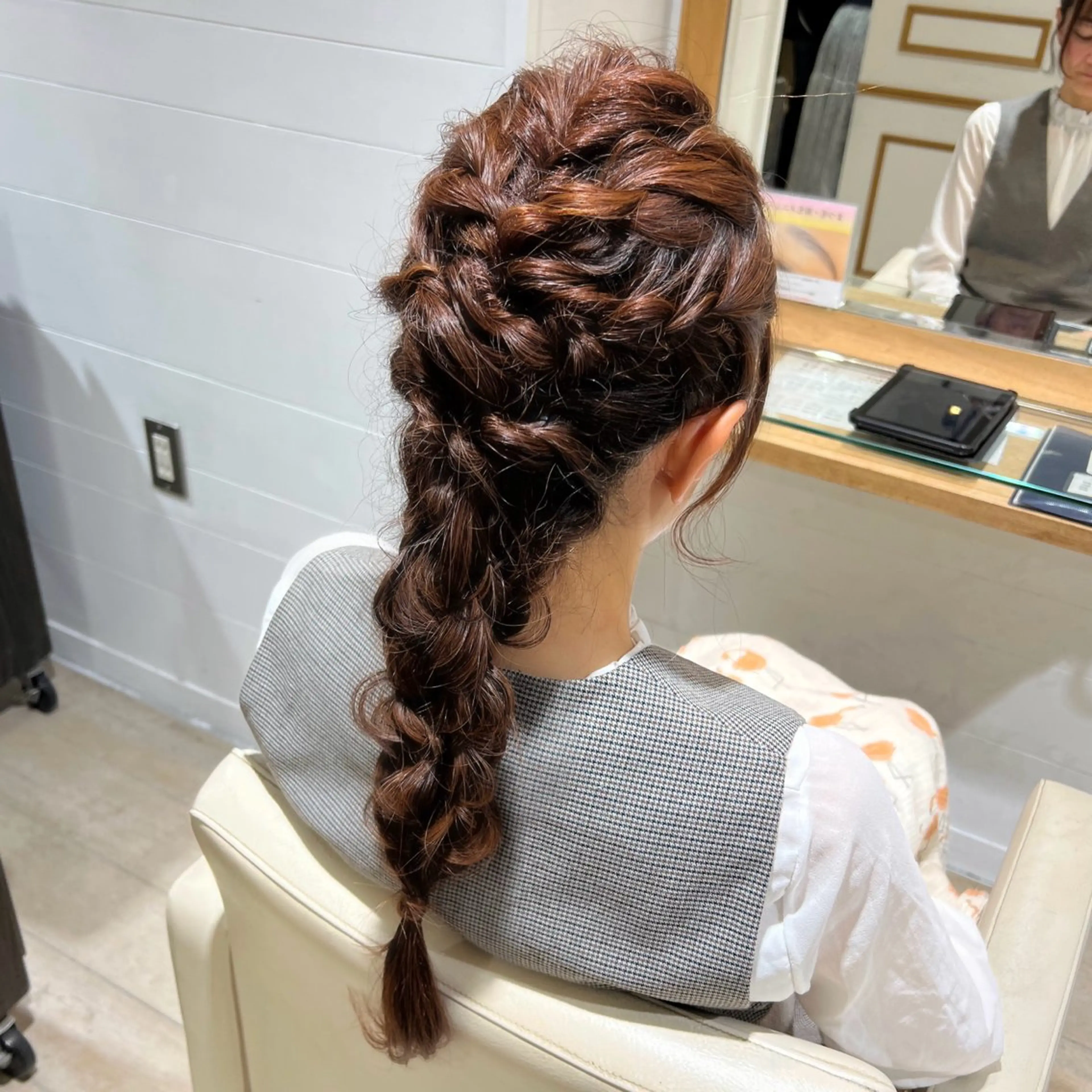 ロング ヘアアレンジ ヘアセット カット/カラーモデル 募集 セイノチヒロのヘアスタイル