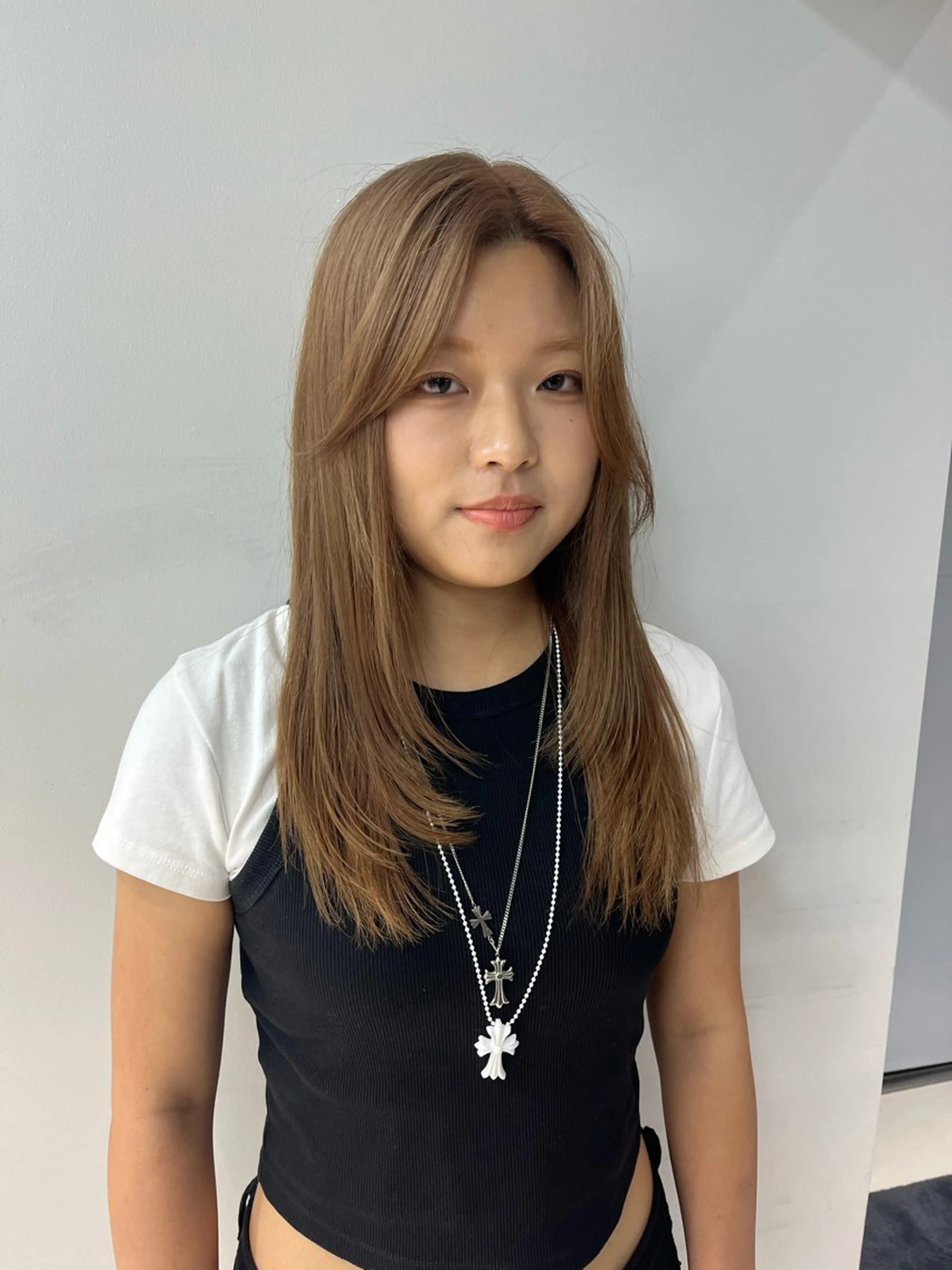 ミディアム 💫ハイトーンボブ/ HARU💫のヘアスタイル