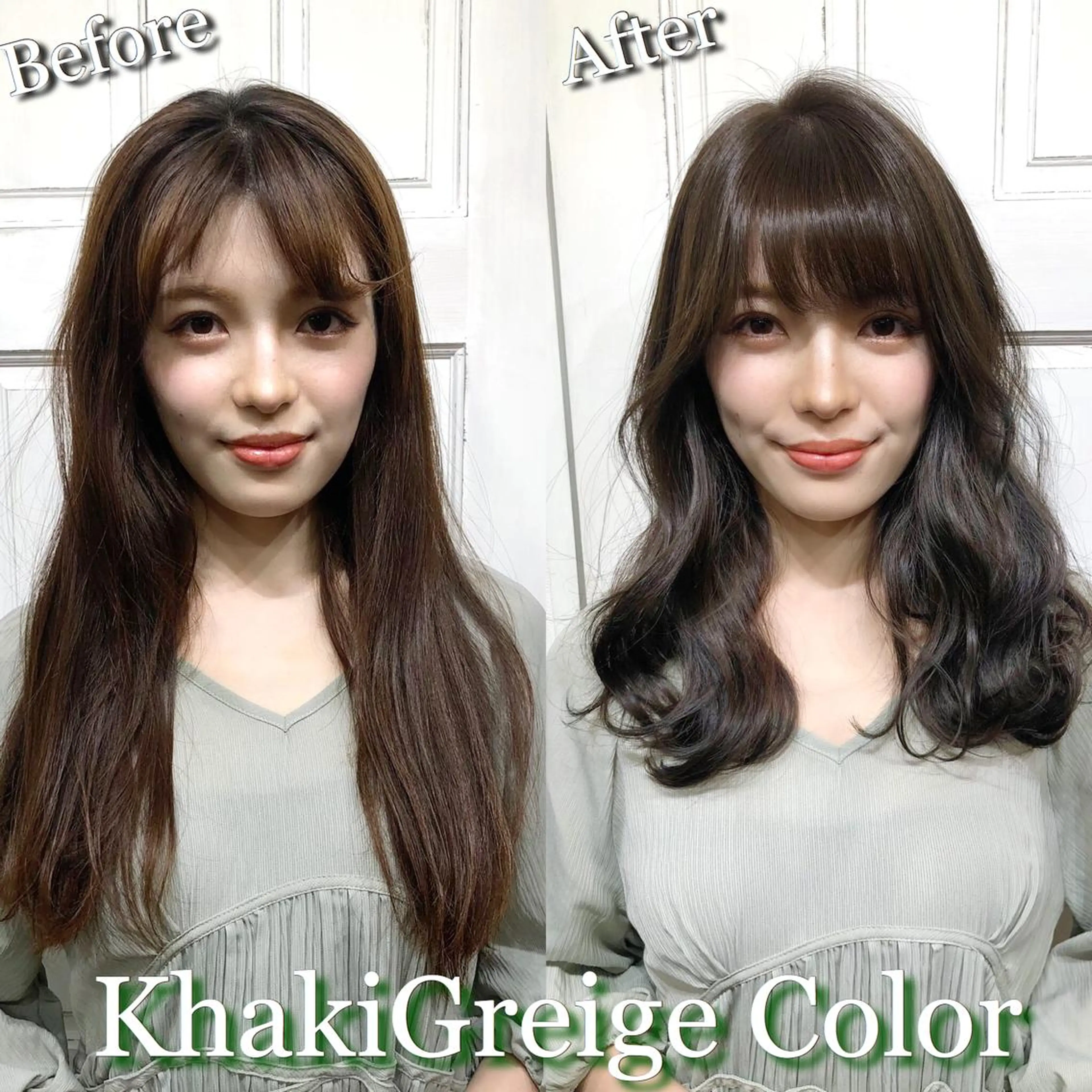 セミロング カラー Soleria /ソレリア所属・メンズカットのプロ 田中慎一のヘアスタイル