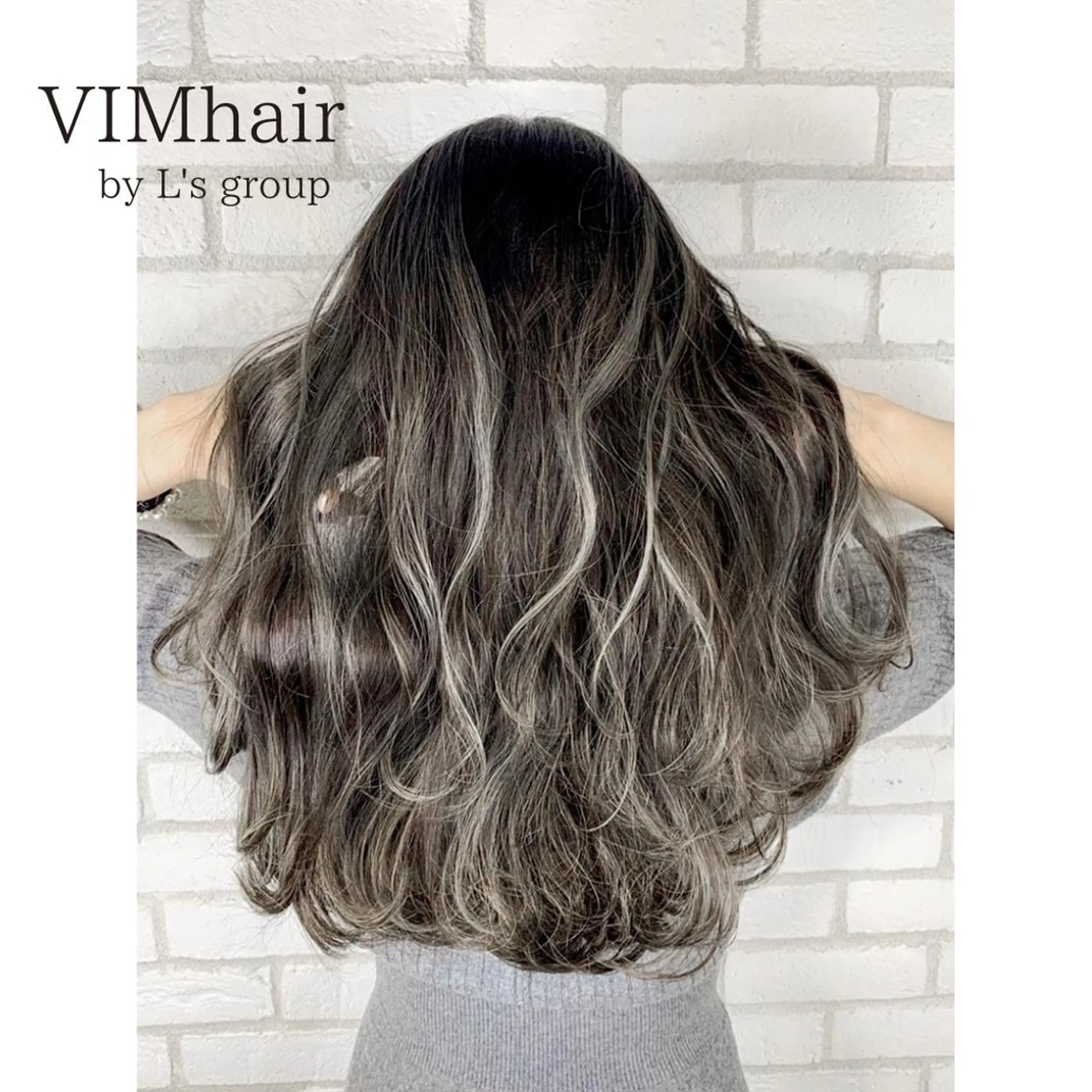 ロング カラー ヘアアレンジ VIM hairおもろまち店のヘアスタイル