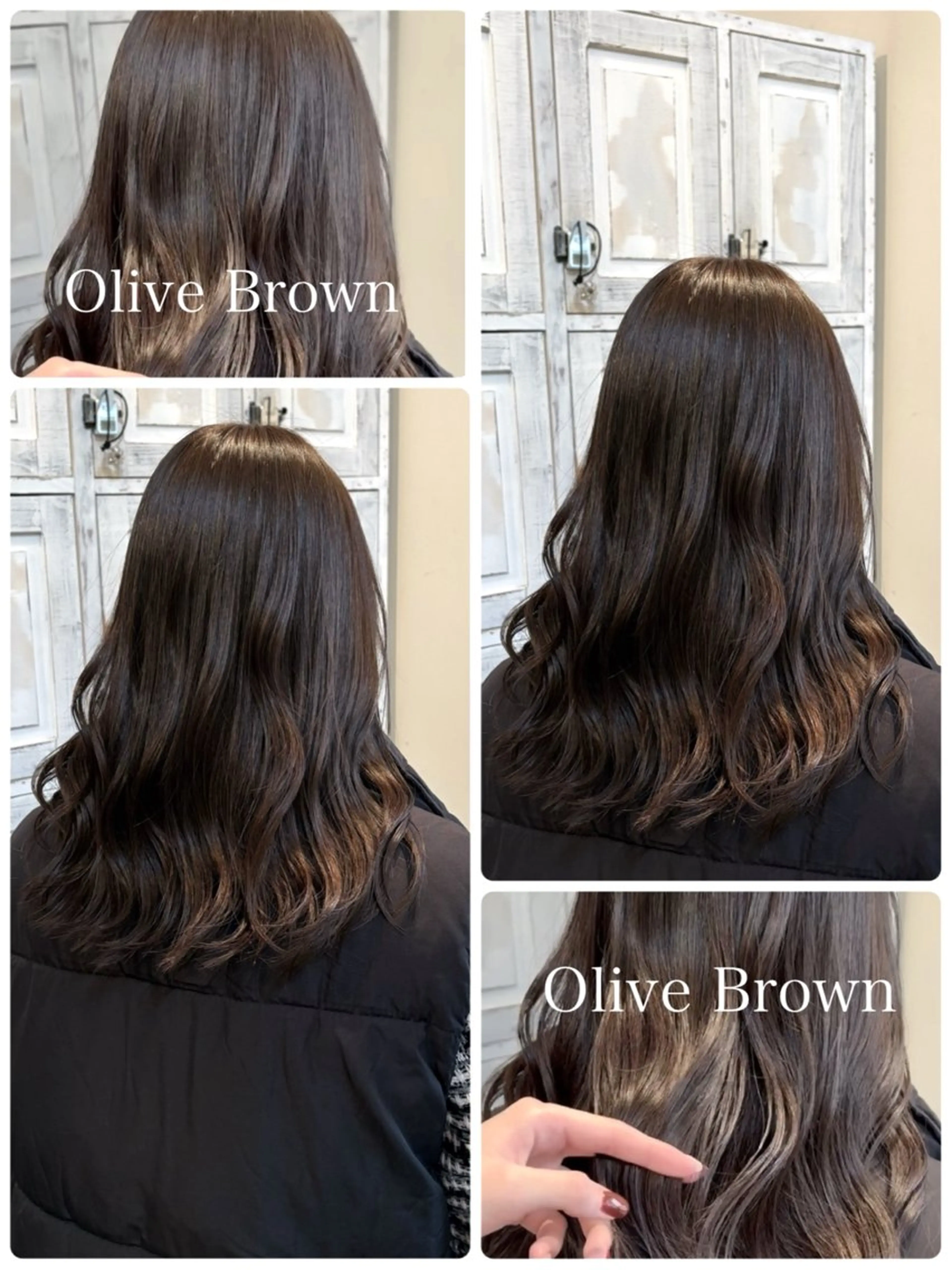 ロング カラー ヘアカラー ルプラボウ/ 内藤ほのか/艶カラーのヘアスタイル