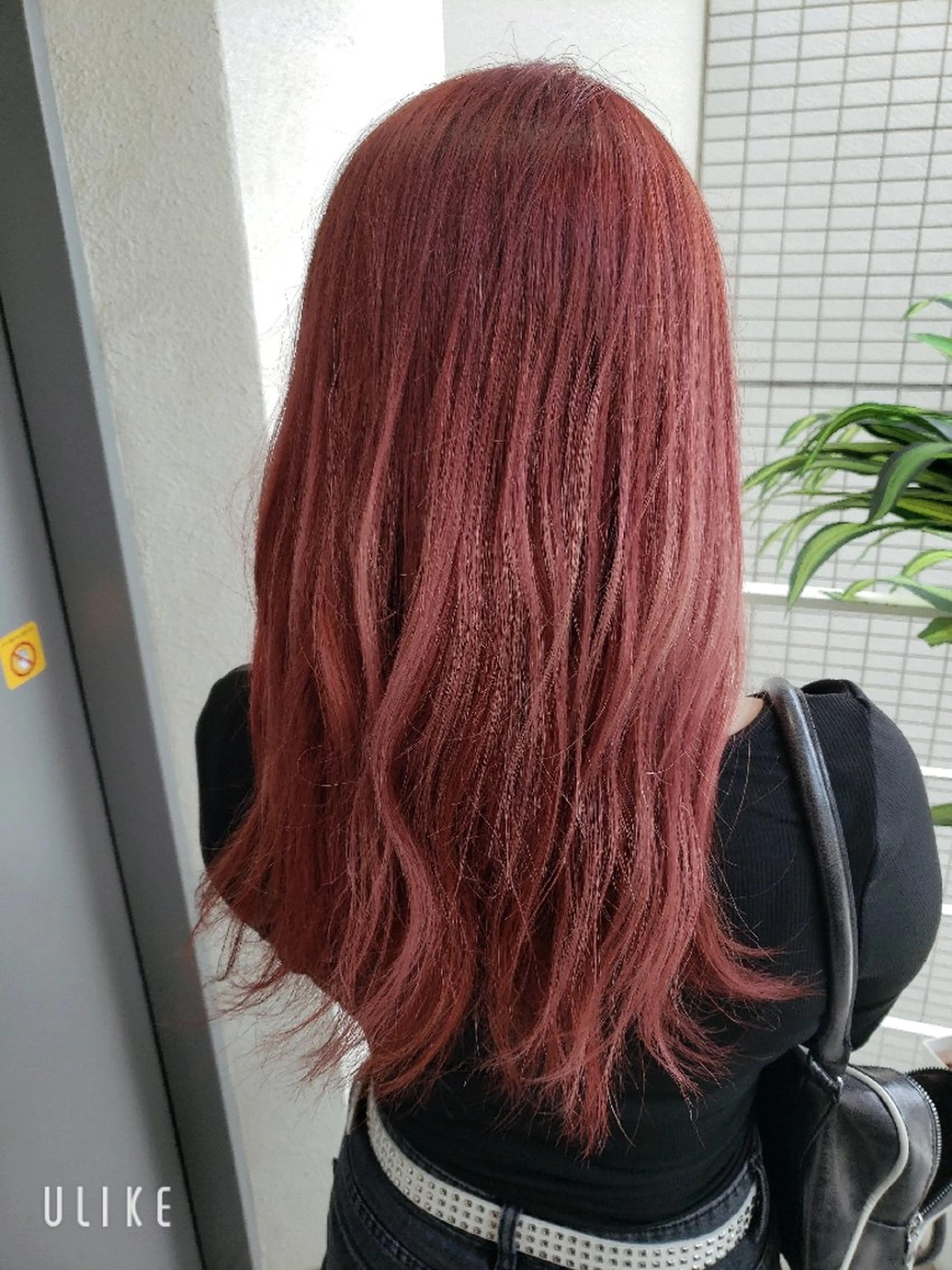 ロング ハイライト カット ヘアカラー 町田 築のヘアスタイル