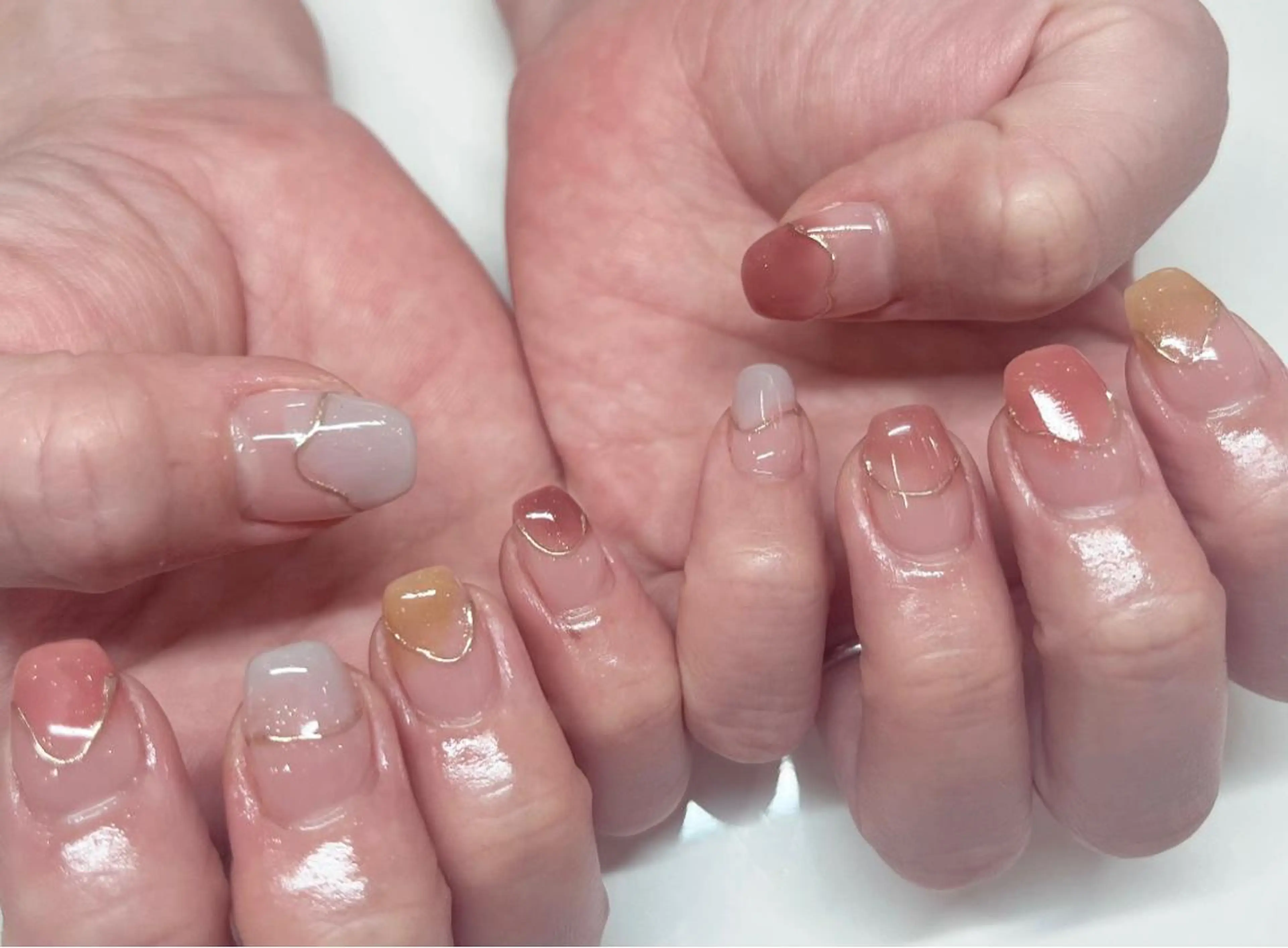 ネイル ハンドネイル 山本 杏香のネイルデザイン