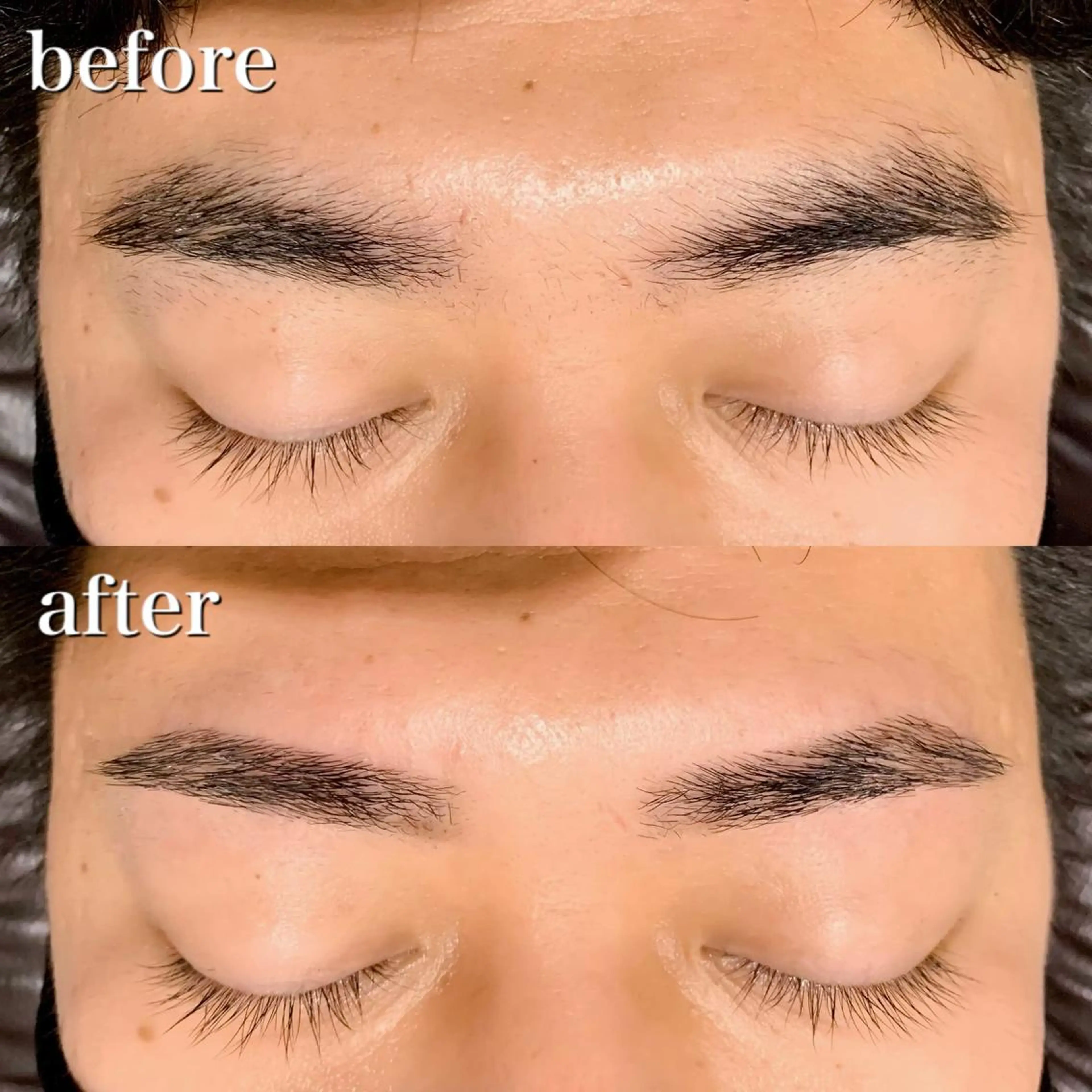 メンズ マツエク・マツパ ワックス脱毛 その他(アイブロウ) NERU  lash&brow所属・鈴木 音瑠のマツエク・マツパデザイン