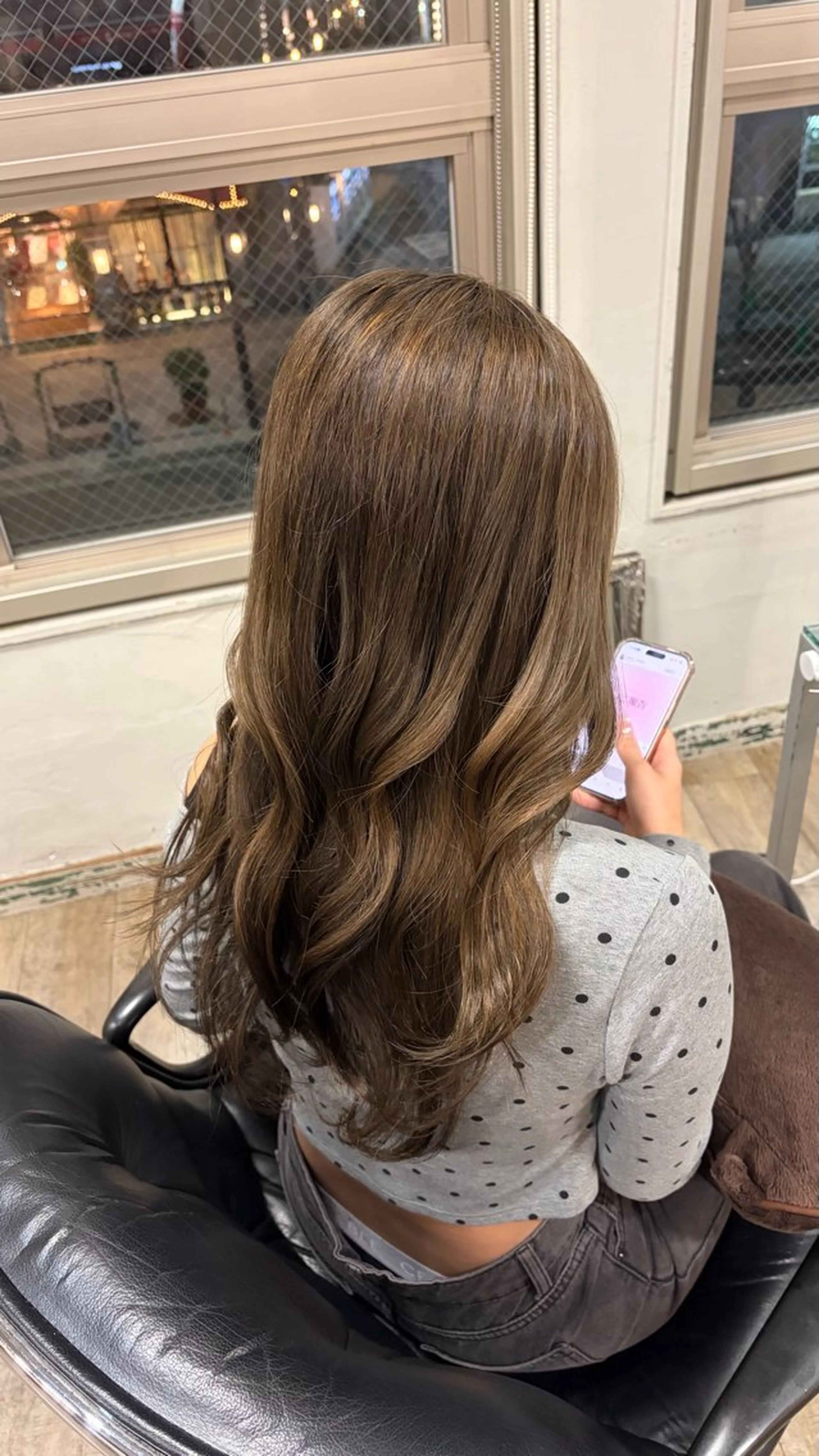 ロング カラー ヘアカラー トリートメント 高部 仁斗のヘアスタイル