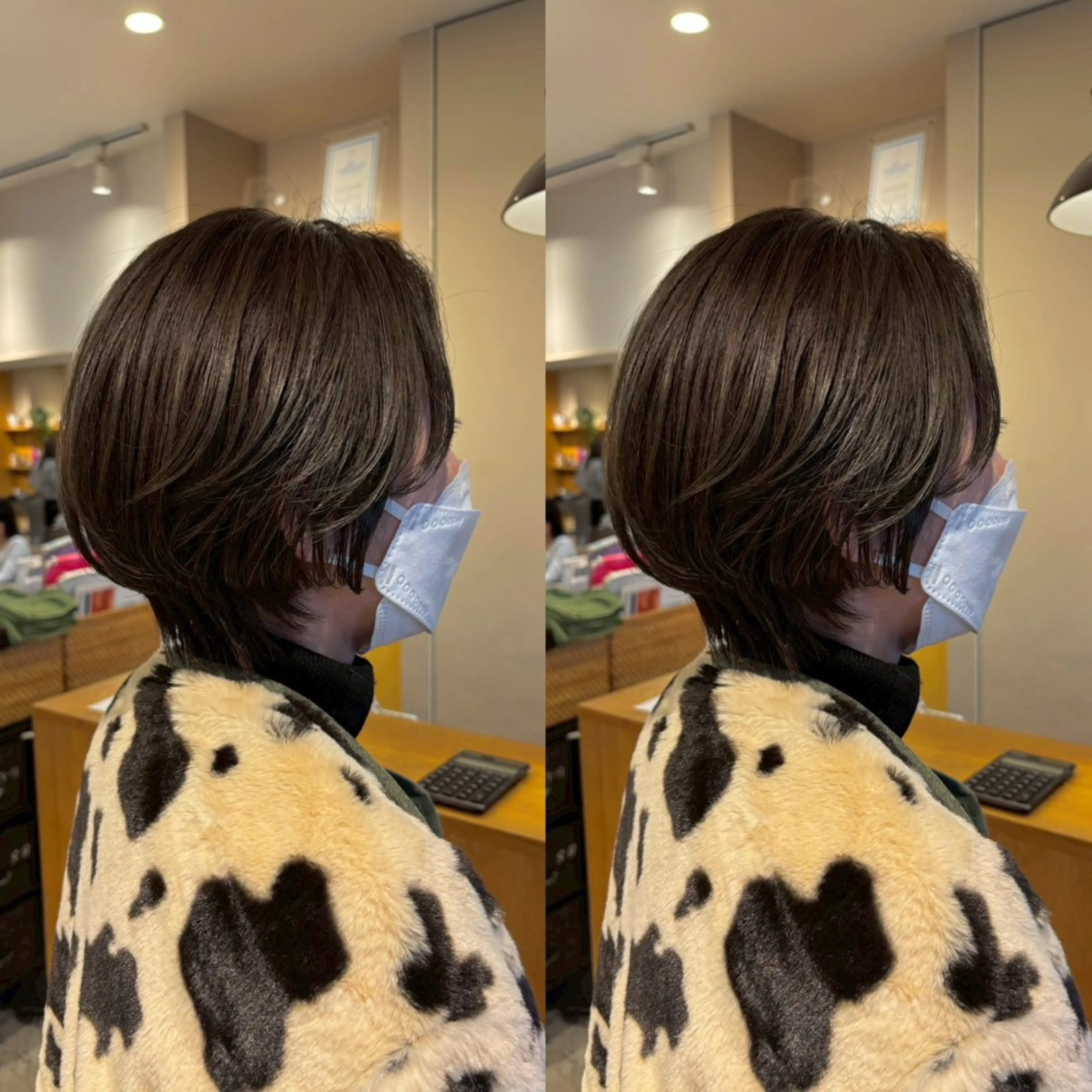 ショート アベ ホノカのヘアスタイル