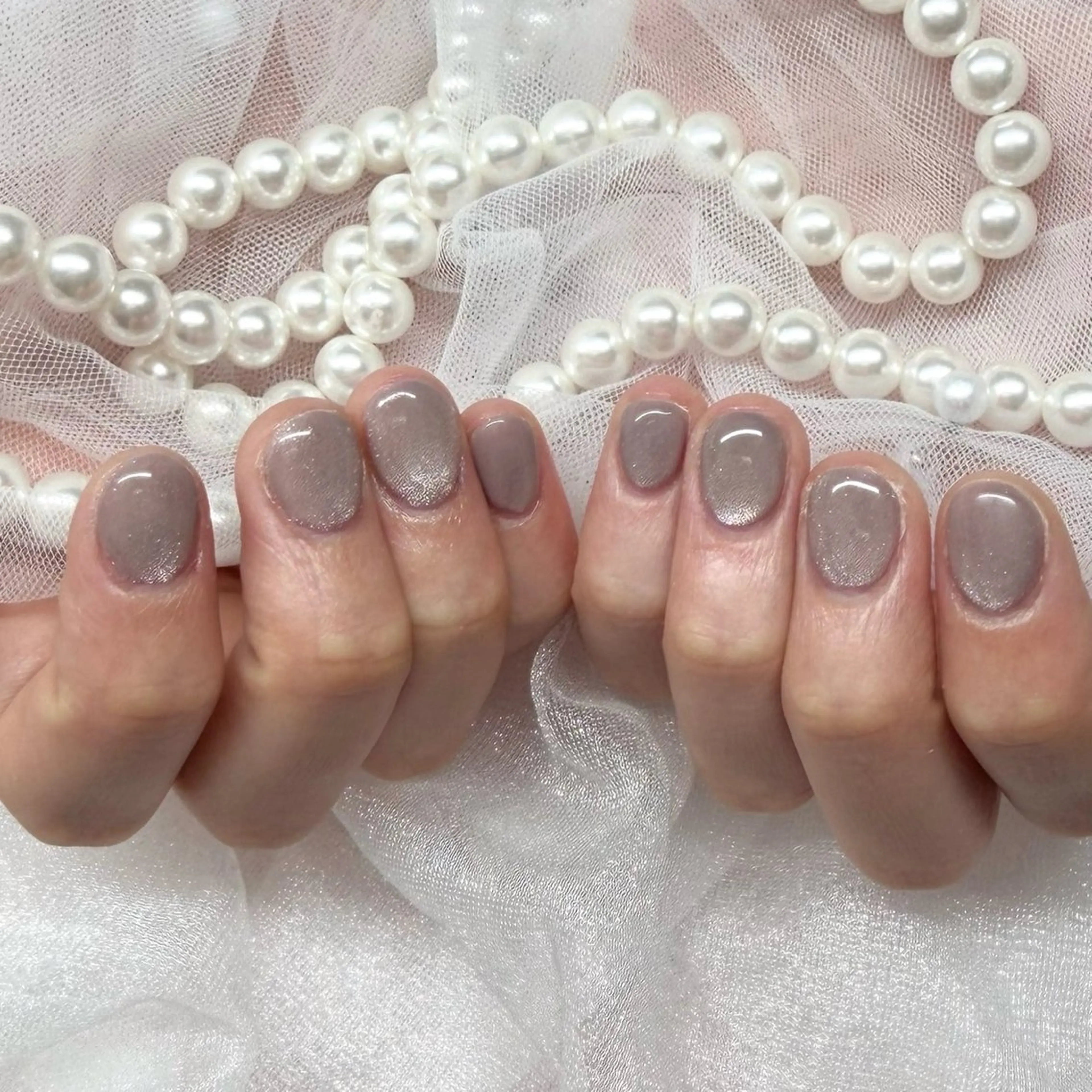 ネイル マグネットネイル ワンカラーネイル NailSalon MeMe所属・Nailsalon MeMe YUMIのネイルデザイン