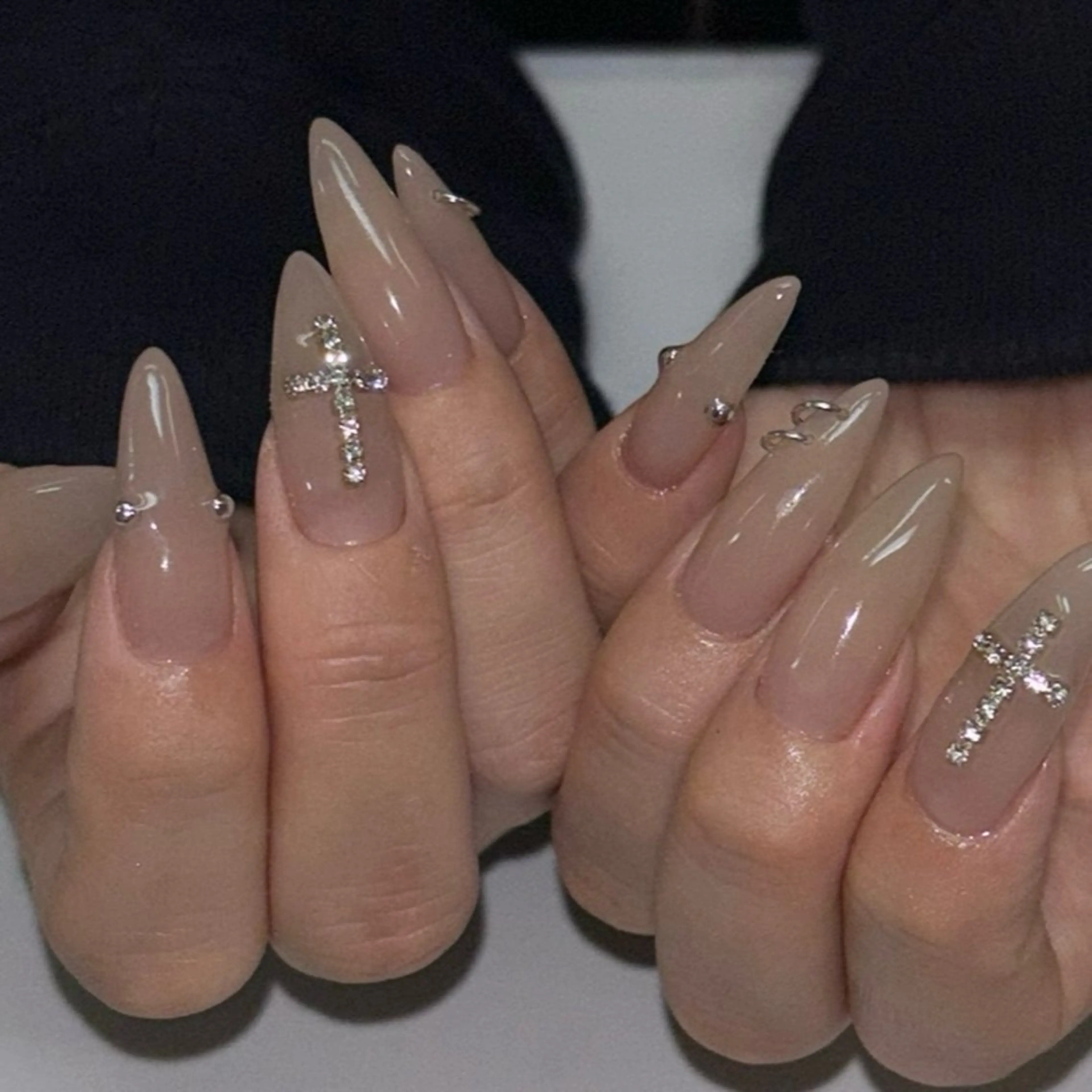 [HAND]オフ有りスカルプ10本＋ワンカラーの写真