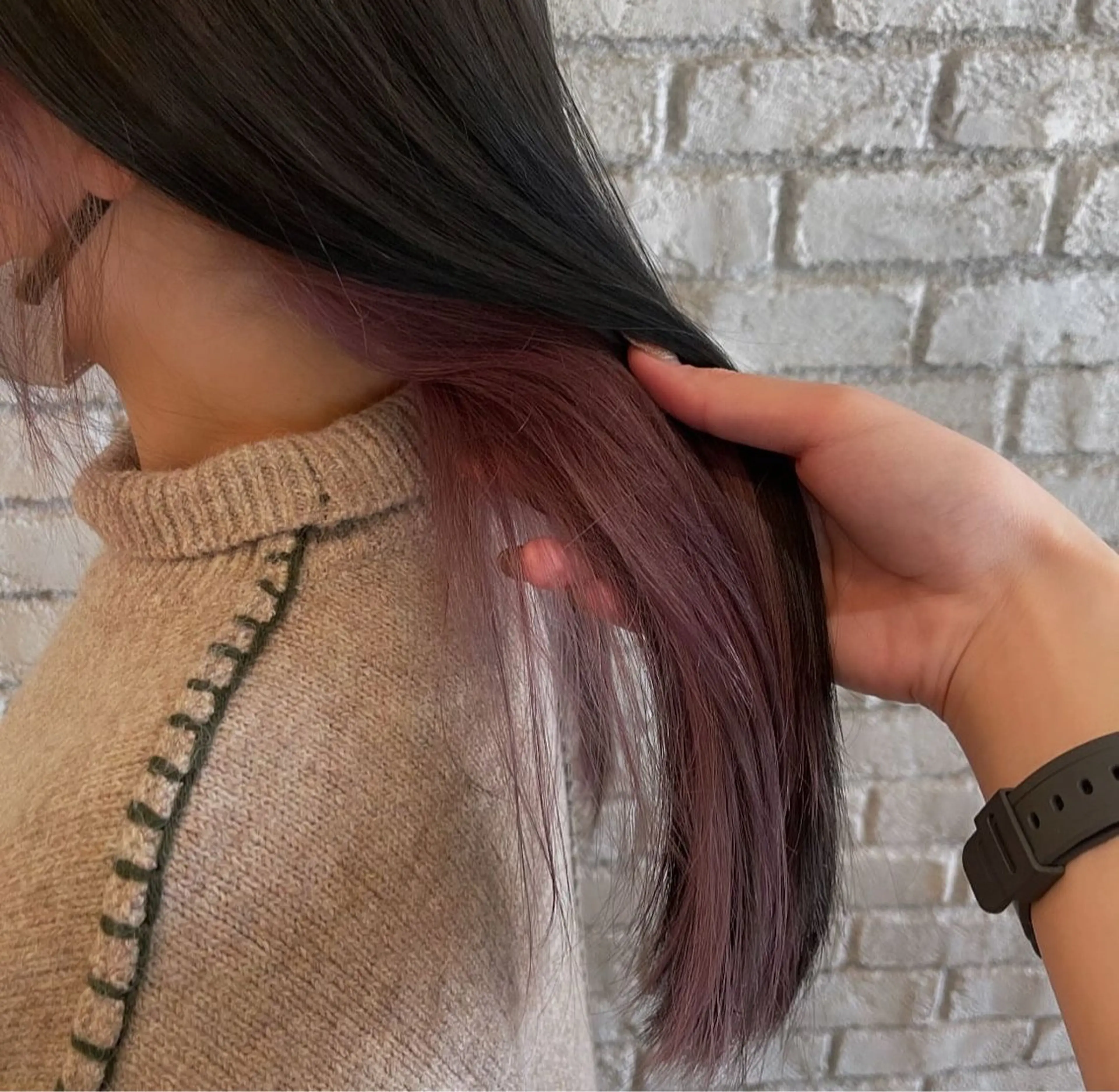 【雰囲気変えたい方へ❣️】インナーカラー+ワンカラー+メンテナンス毛先カット🌸の写真