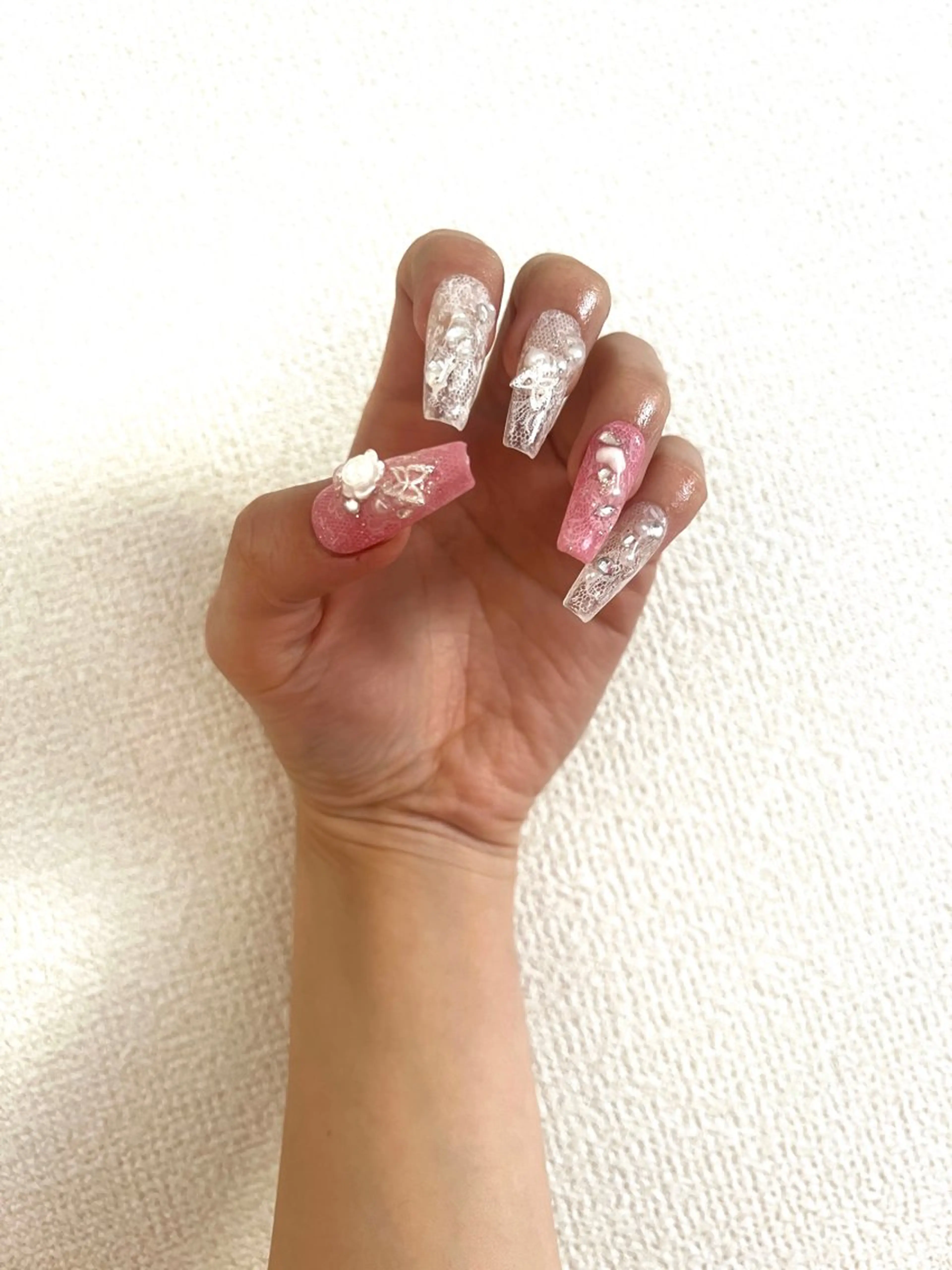 ネイル 成人式 クレーヌ プライベートサロンのネイルデザイン