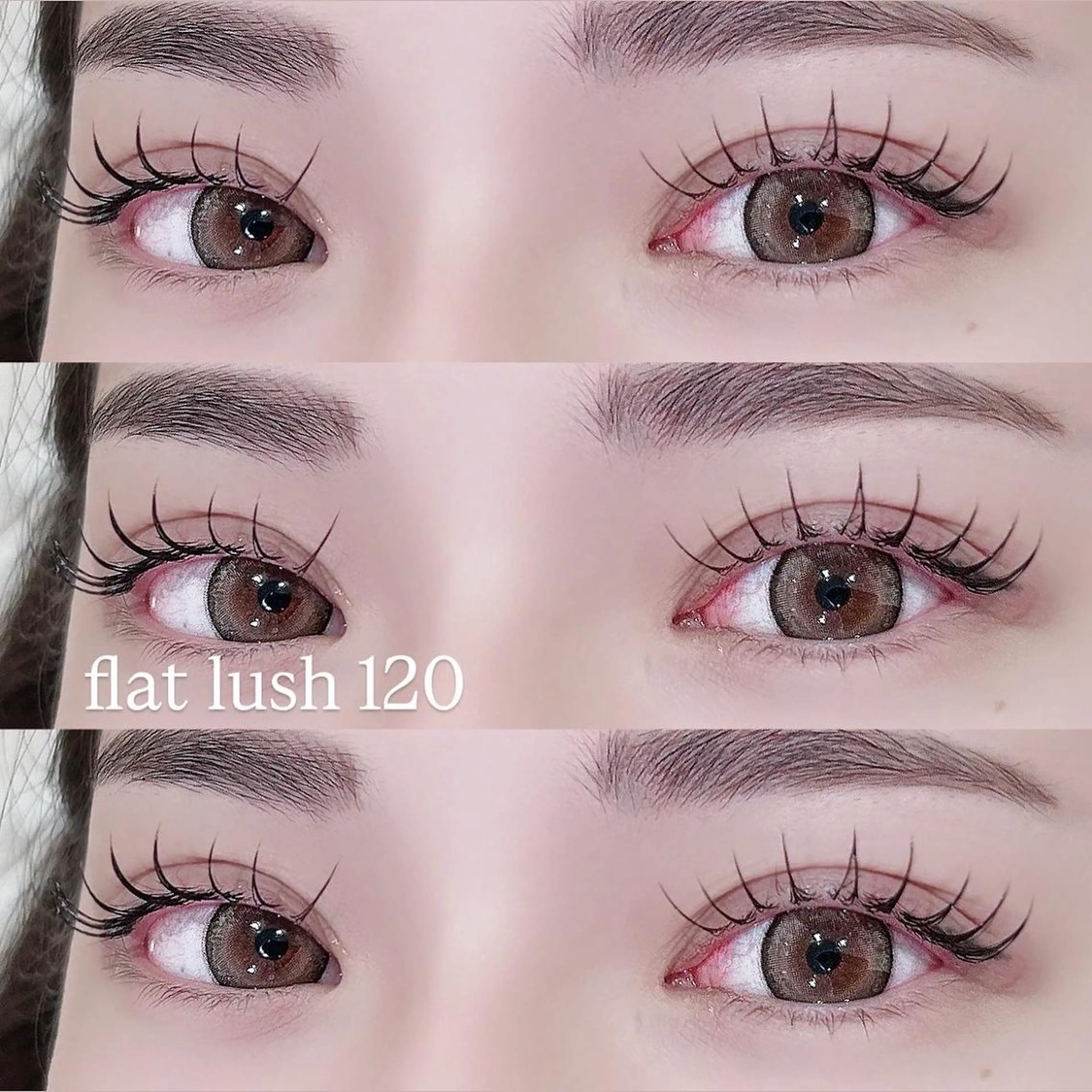 マツエク・マツパ バインドロック 束感まつ毛 フラットラッシュ 韓国風マツエク パリジェンヌラッシュリフト mizuki/束感 まつげ/似合わせ眉のマツエク・マツパデザイン