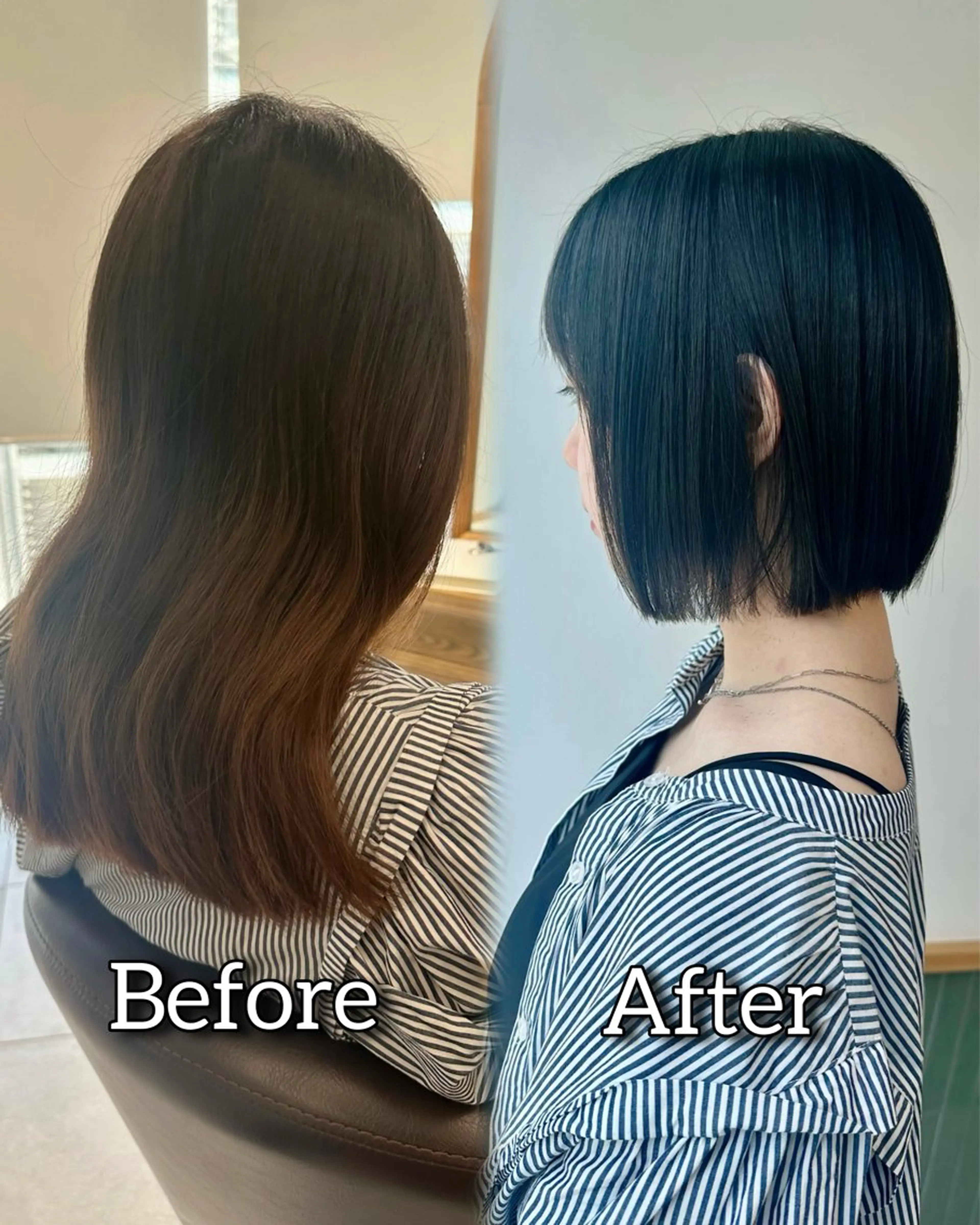 ミディアム カラー カット ヘアカラー トリートメント ブリーチなし/レイヤ ー特化🌈Tommyのヘアスタイル