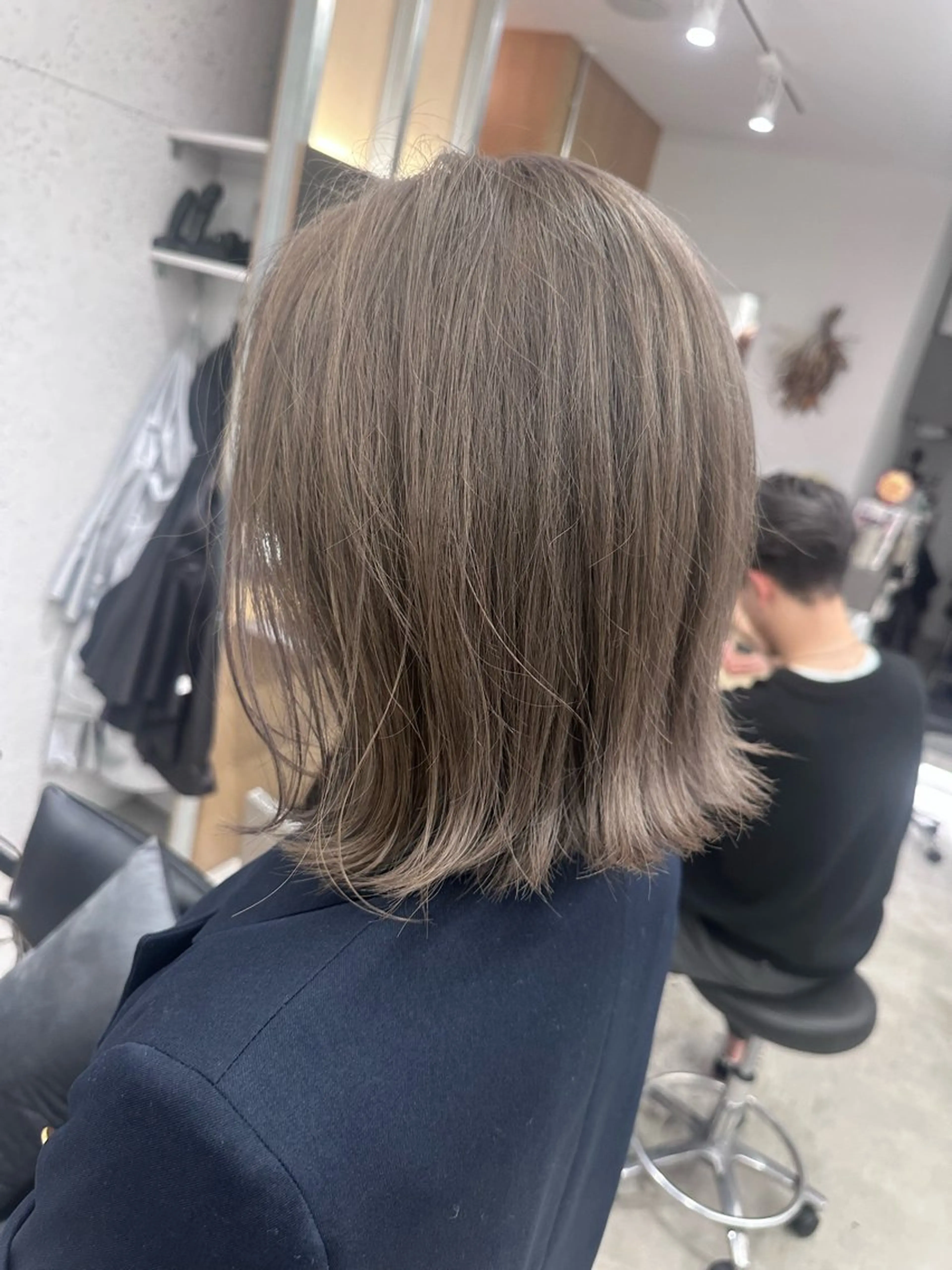 ミディアム ヘアカラー GOAT_茅ヶ崎 キシ サクラのヘアスタイル