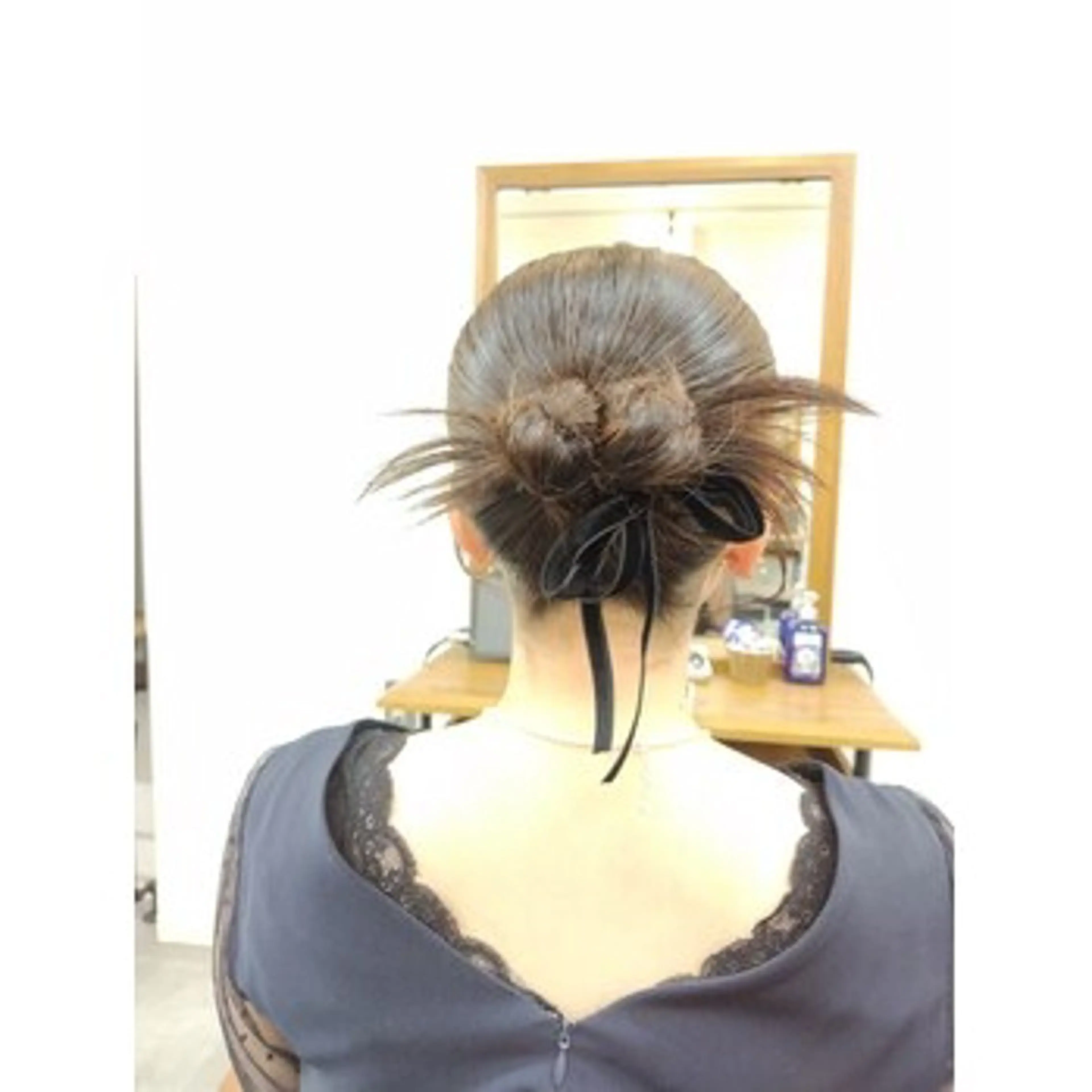 ミディアム 韓国風ヘア LUXbe博多バスターミナル店所属・澤田 あきのヘアスタイル