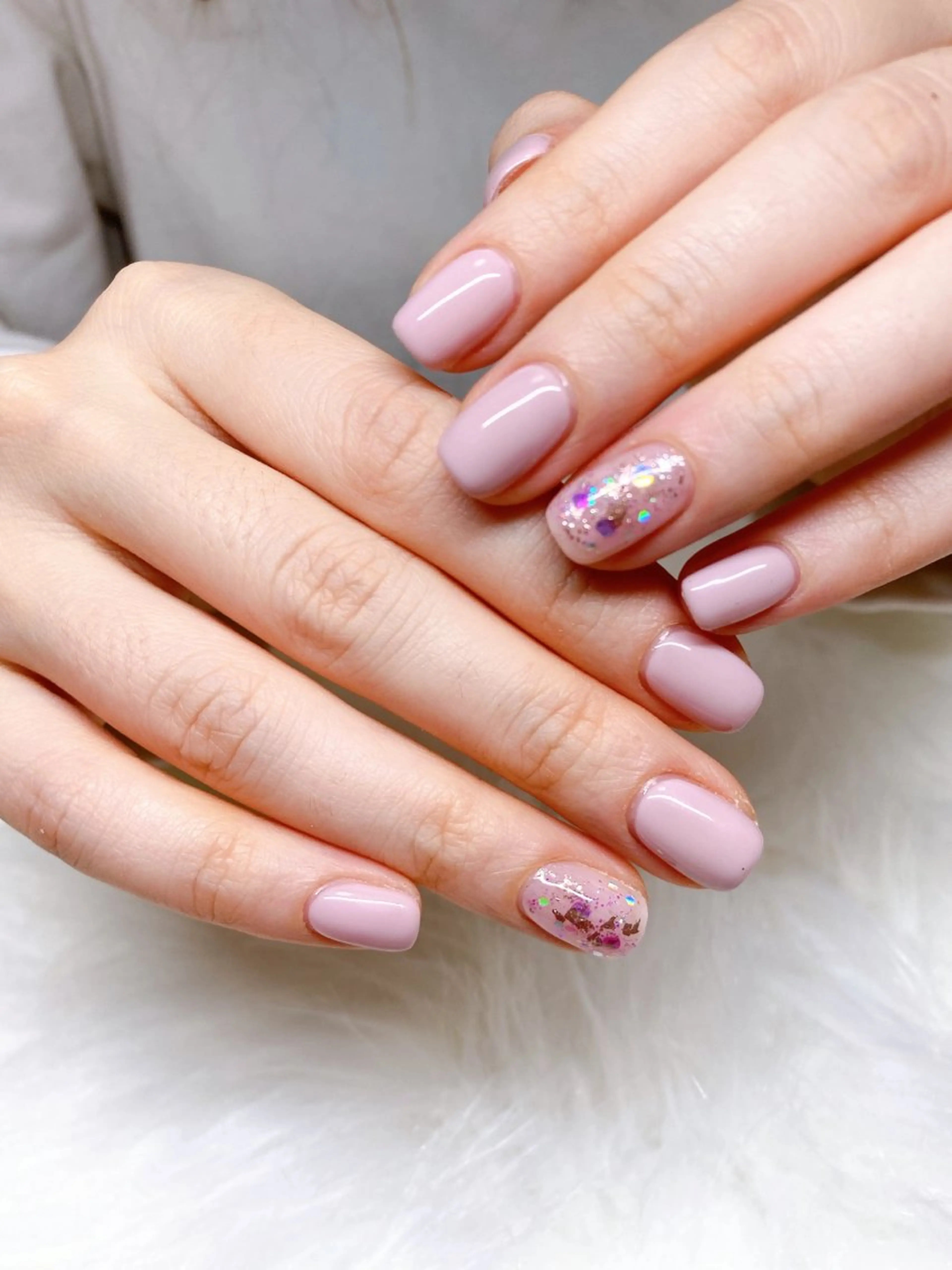 ネイル ハンドネイル ハンドケア PLUM  BELL 横浜自宅ネイルのネイルデザイン